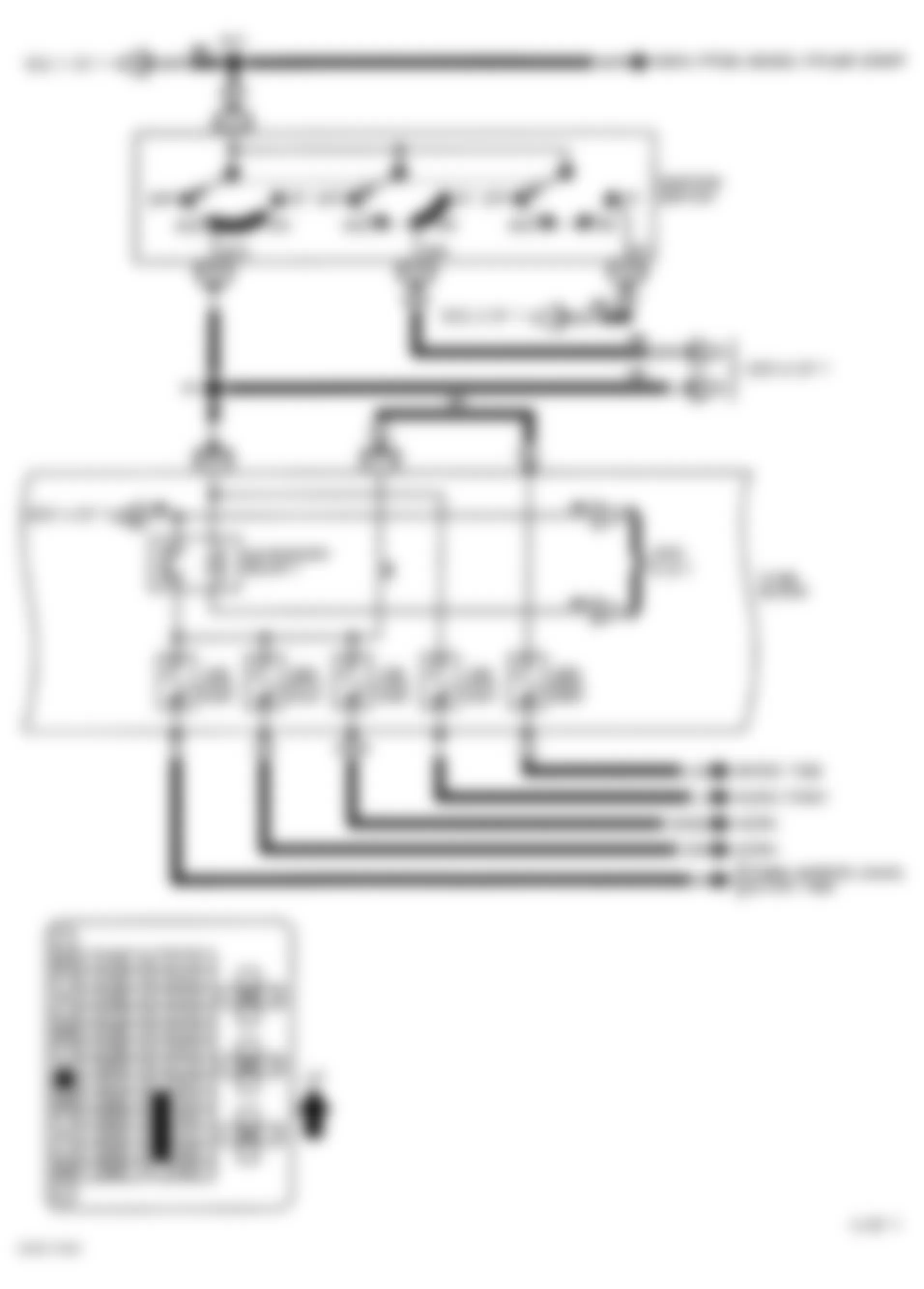 Infiniti Q45 t 1996 - Component Locations -  Identifying Circuit Protection Components (5 Of 7)