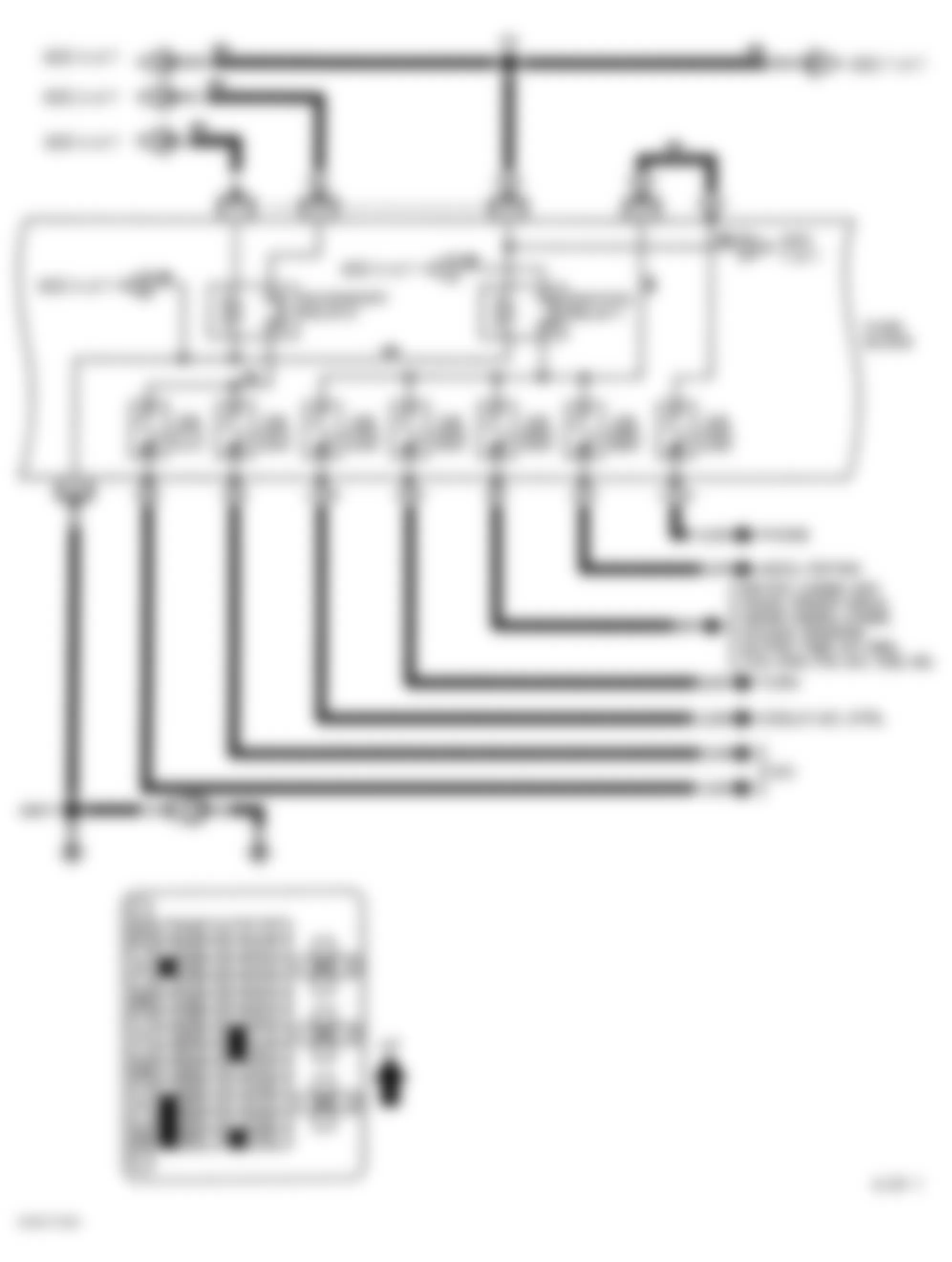 Infiniti Q45 t 1996 - Component Locations -  Identifying Circuit Protection Components (6 Of 7)