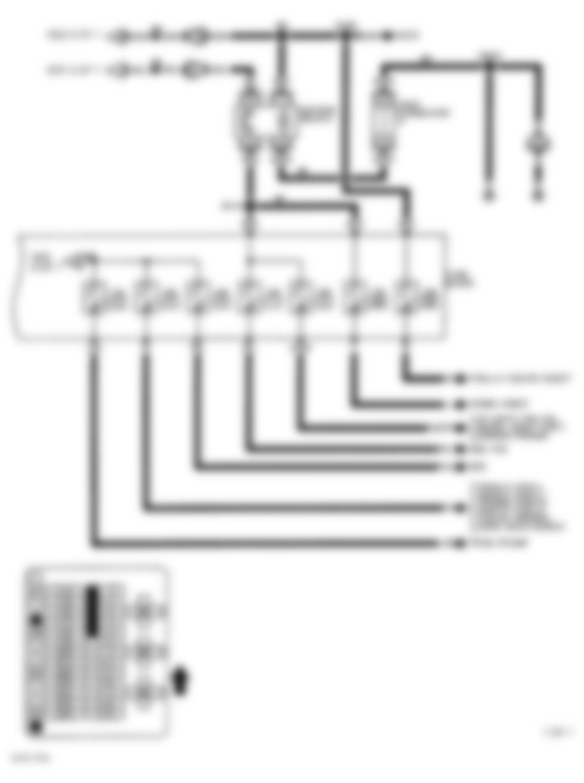 Infiniti Q45 t 1996 - Component Locations -  Identifying Circuit Protection Components (7 Of 7)