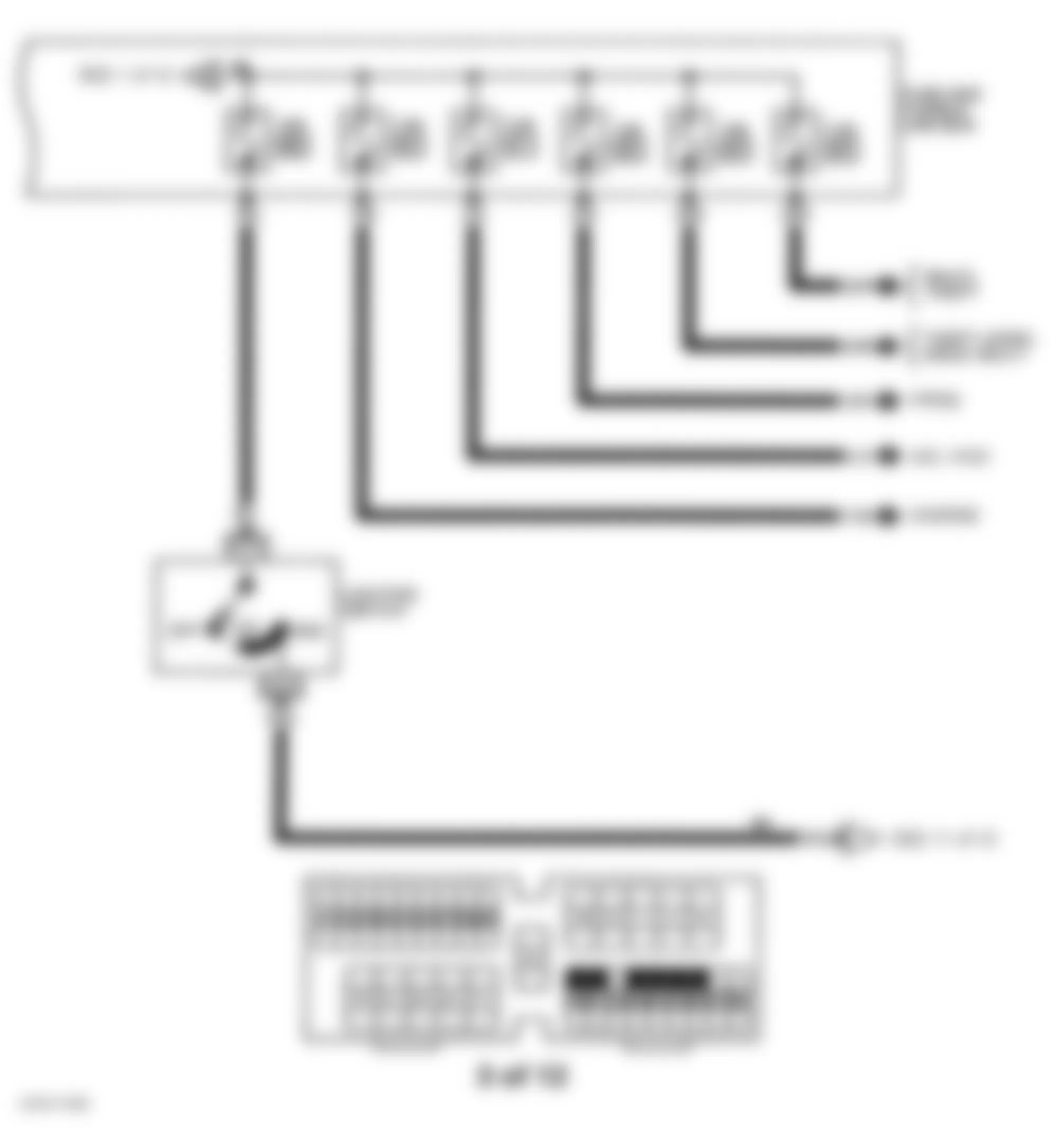 Infiniti I30 1997 - Component Locations -  Identifying Circuit Protection Components (3 Of 12)