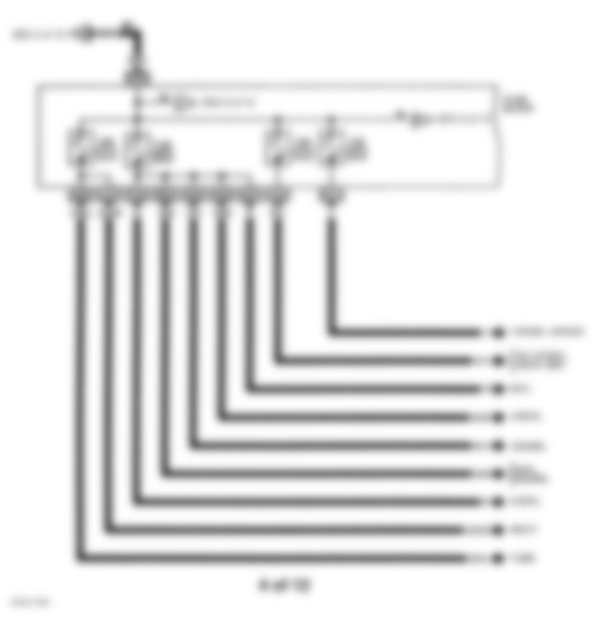 Infiniti I30 1997 - Component Locations -  Identifying Circuit Protection Components (4 Of 12)