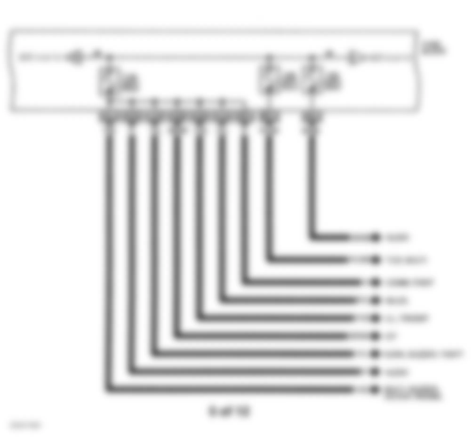 Infiniti I30 1997 - Component Locations -  Identifying Circuit Protection Components (5 Of 12)