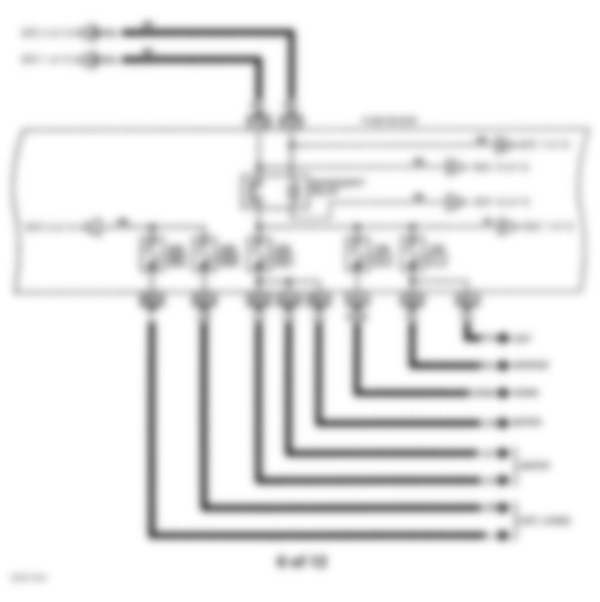 Infiniti I30 1997 - Component Locations -  Identifying Circuit Protection Components (6 Of 12)