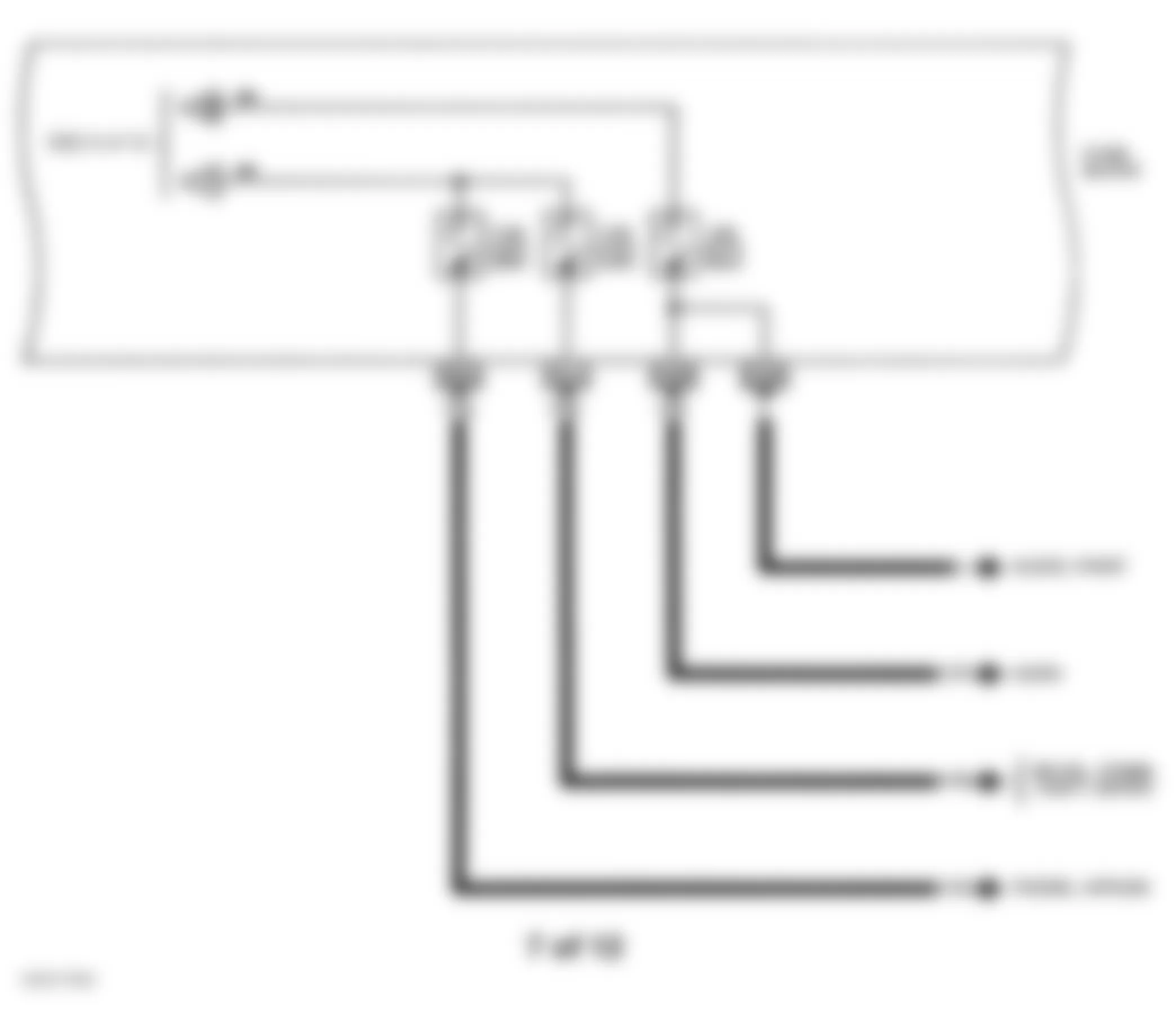 Infiniti I30 1997 - Component Locations -  Identifying Circuit Protection Components (7 Of 12)