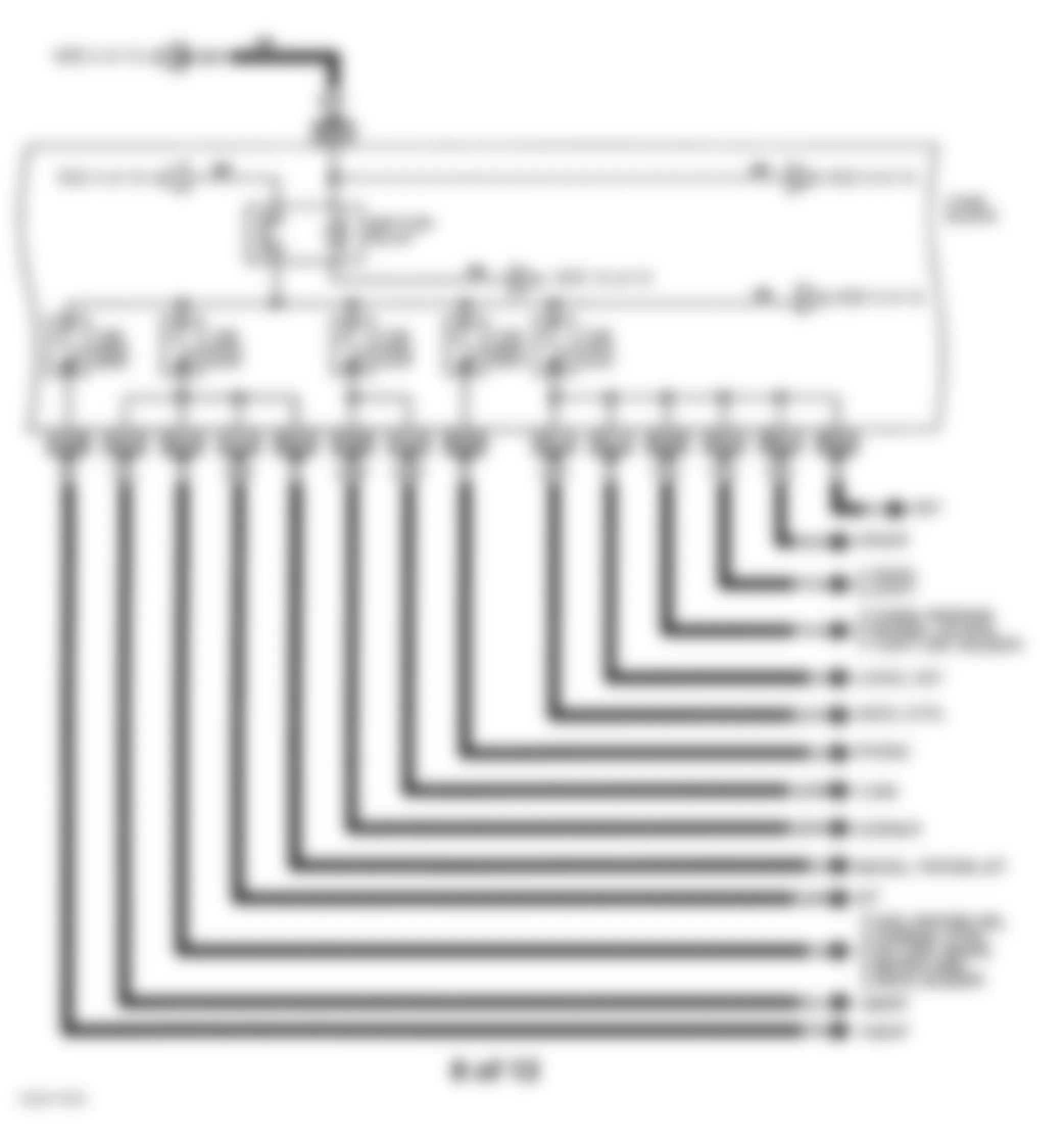 Infiniti I30 1997 - Component Locations -  Identifying Circuit Protection Components (8 Of 12)