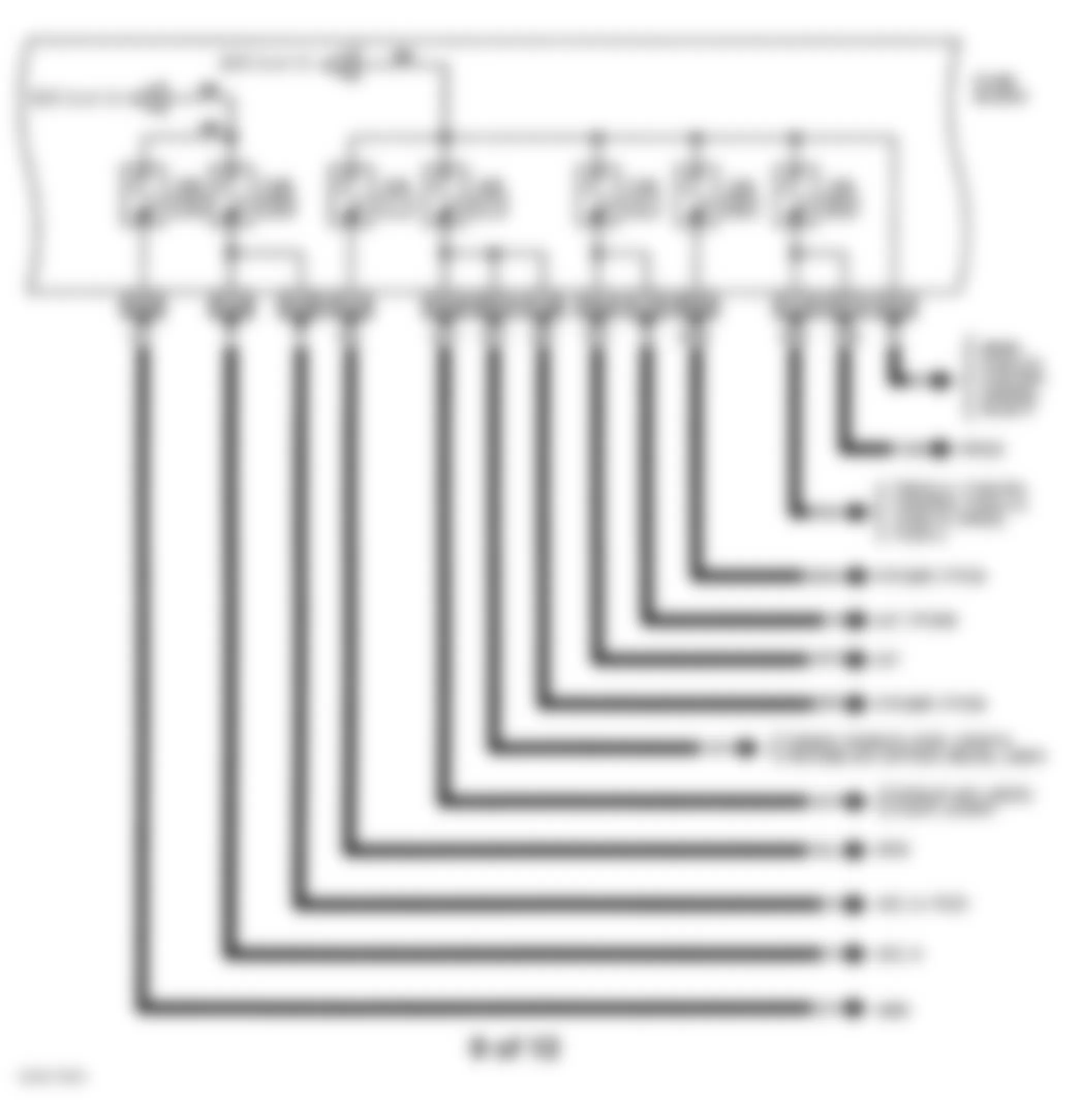 Infiniti I30 1997 - Component Locations -  Identifying Circuit Protection Components (9 Of 12)