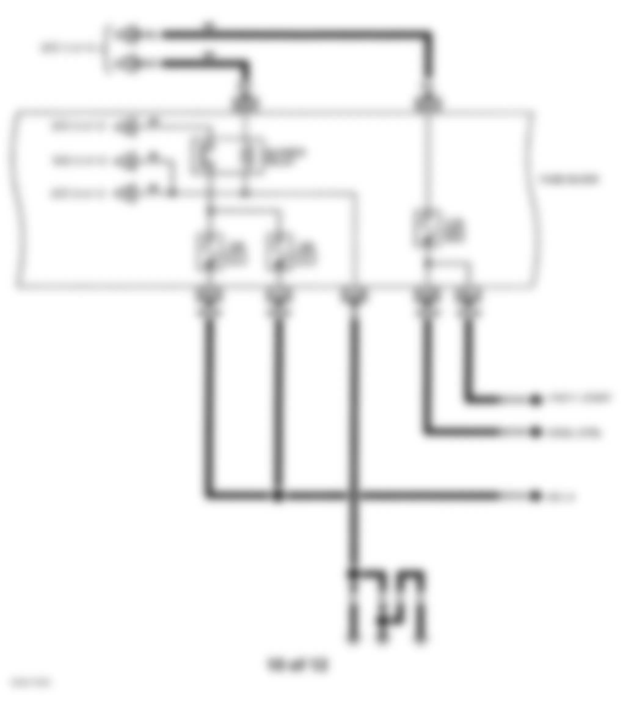 Infiniti I30 1997 - Component Locations -  Identifying Circuit Protection Components (10 Of 12)