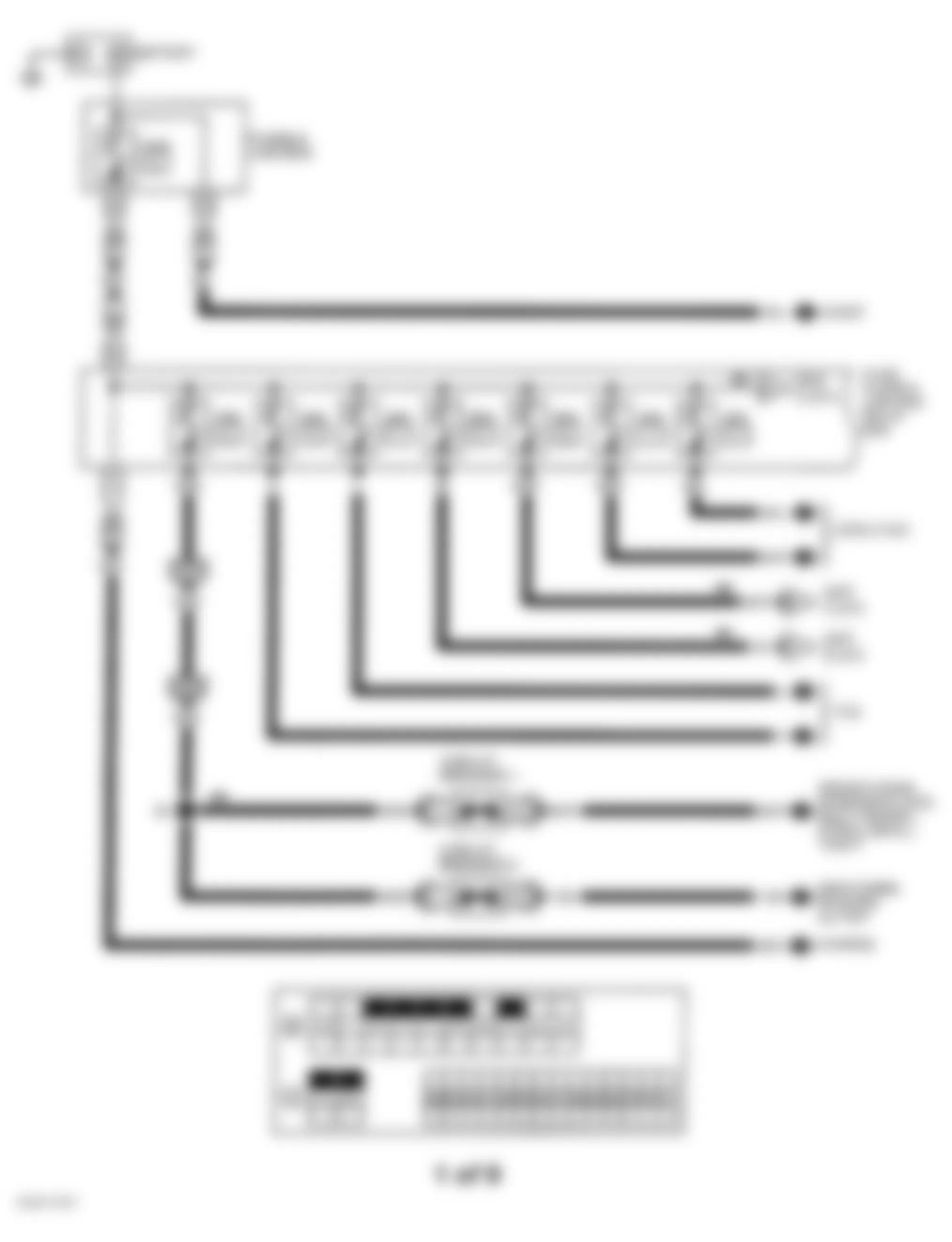 Infiniti Q45 t 1997 - Component Locations -  Identifying Circuit Protection Components (1 Of 9)
