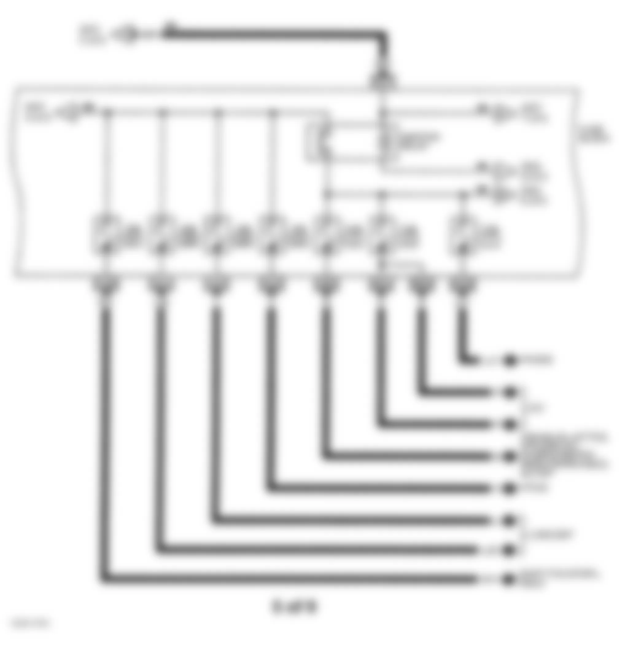 Infiniti Q45 t 1997 - Component Locations -  Identifying Circuit Protection Components (5 Of 9)