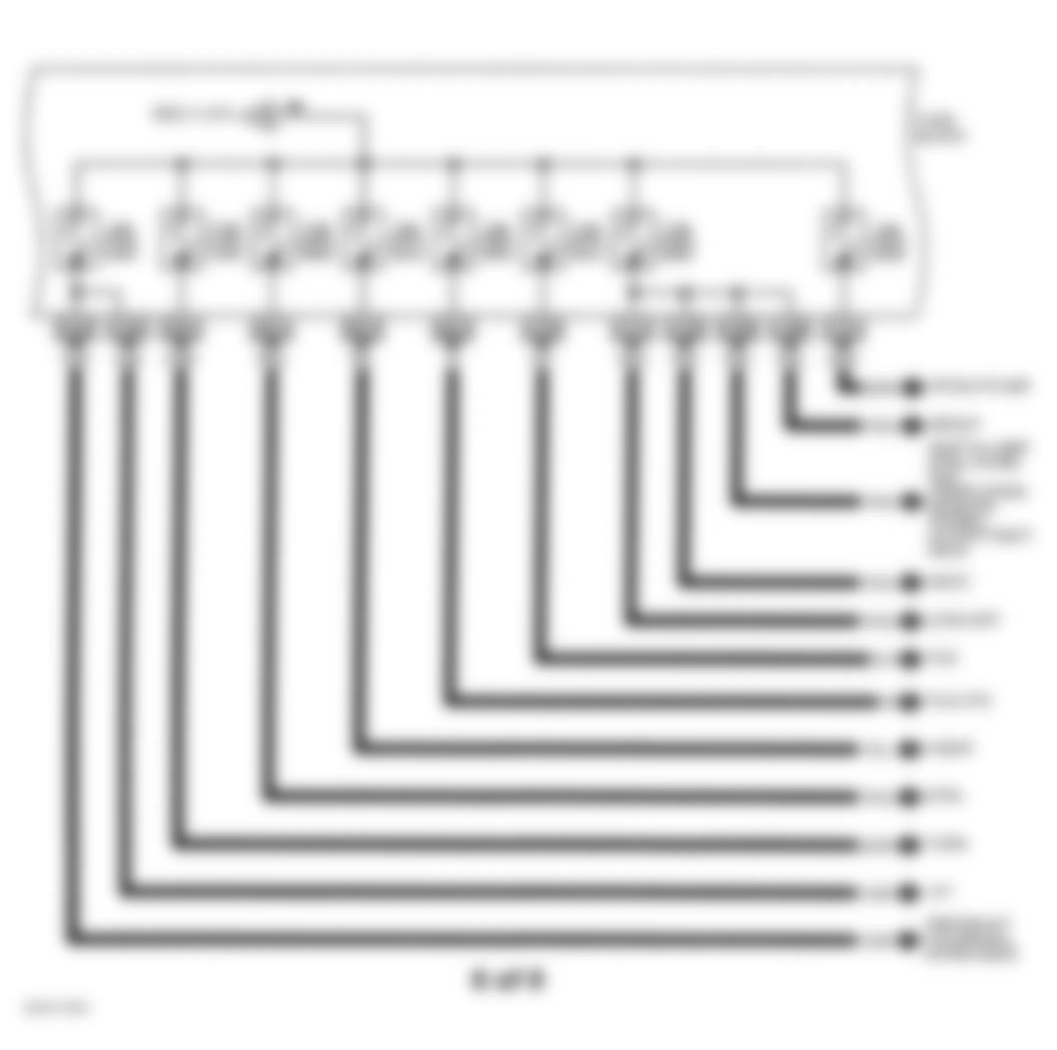 Infiniti Q45 t 1997 - Component Locations -  Identifying Circuit Protection Components (6 Of 9)