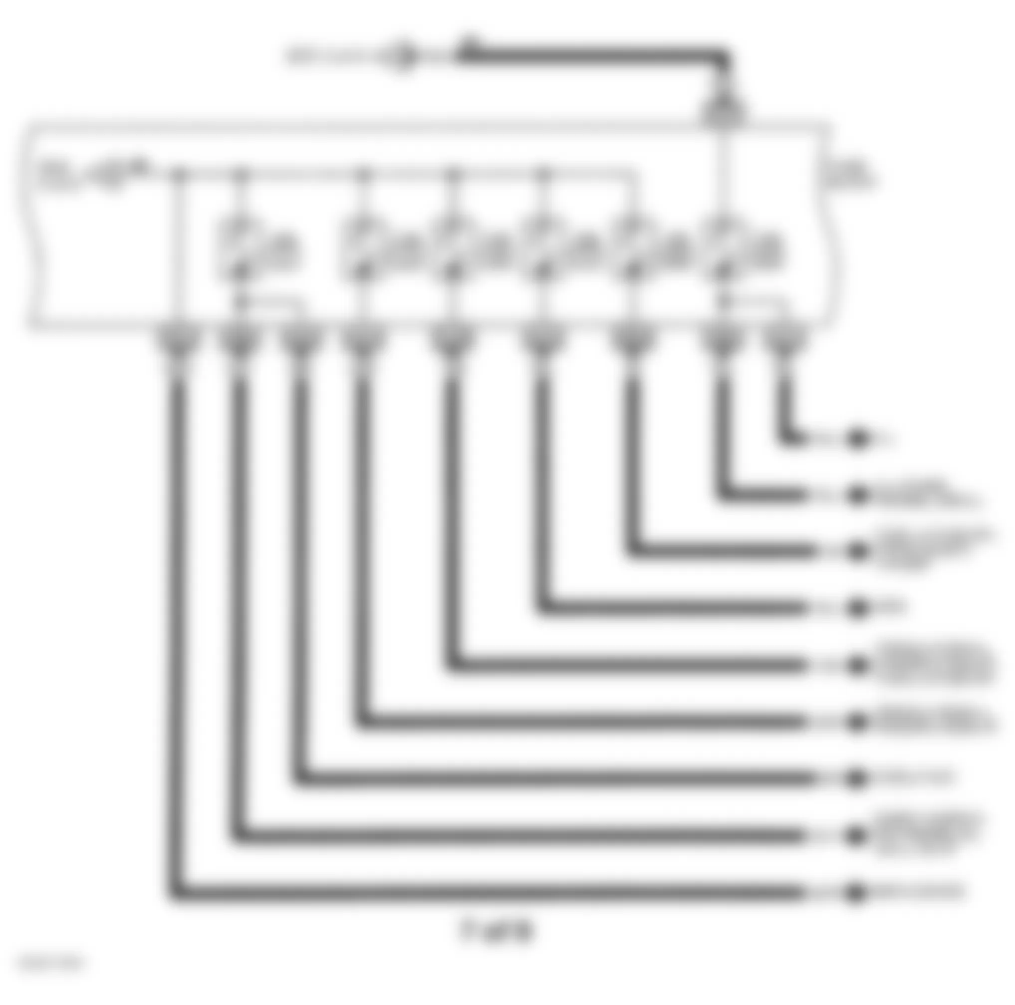 Infiniti Q45 t 1997 - Component Locations -  Identifying Circuit Protection Components (7 Of 9)