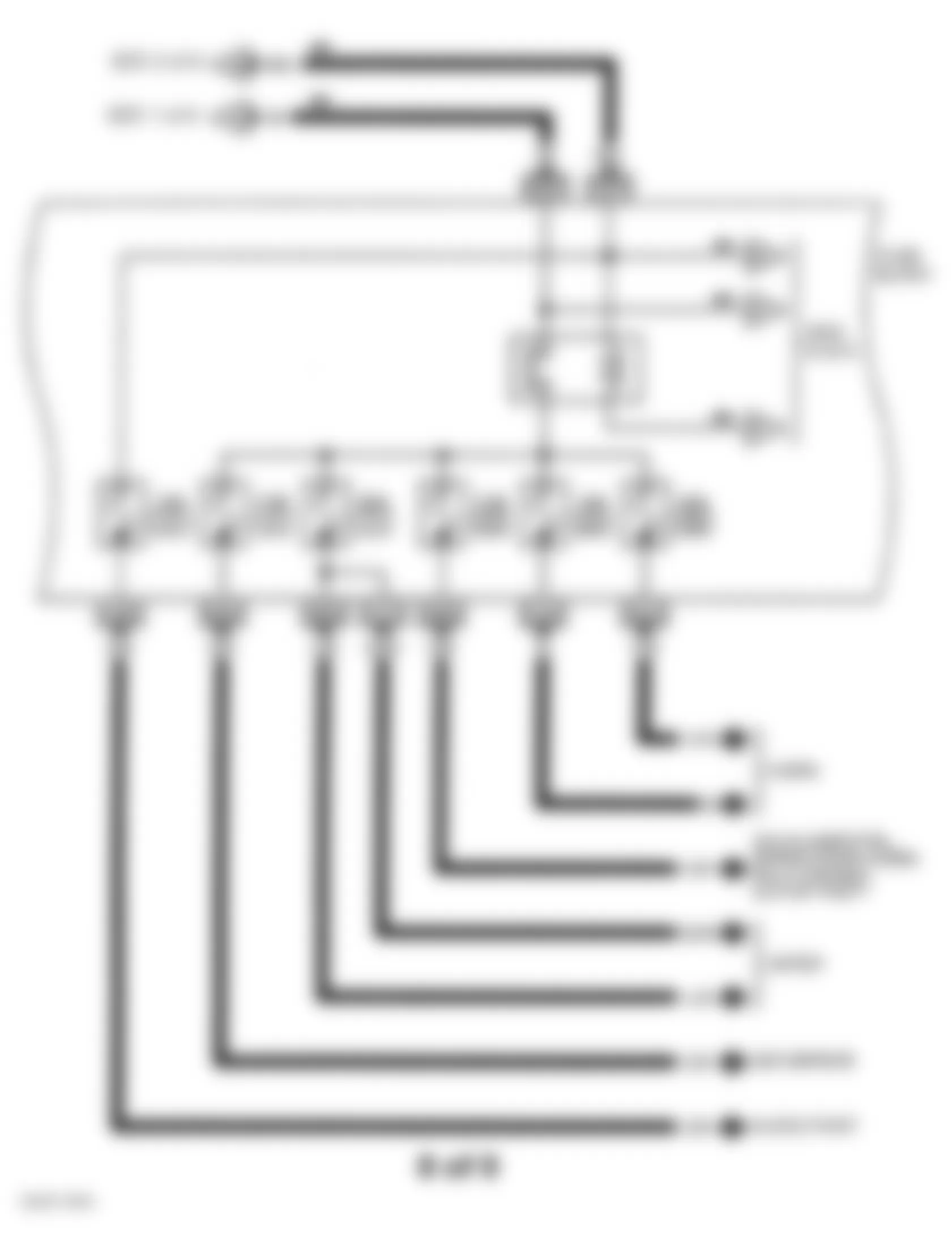 Infiniti Q45 t 1997 - Component Locations -  Identifying Circuit Protection Components (8 Of 9)