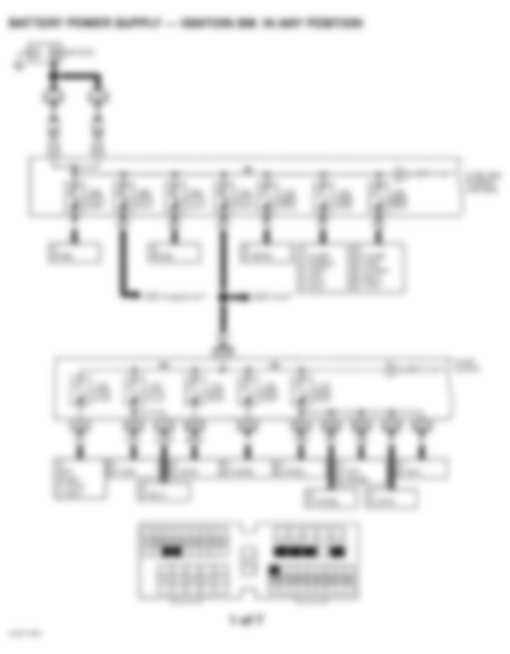 Infiniti I30 t 1998 - Component Locations -  Identifying Circuit Protection Components (1 Of 7)