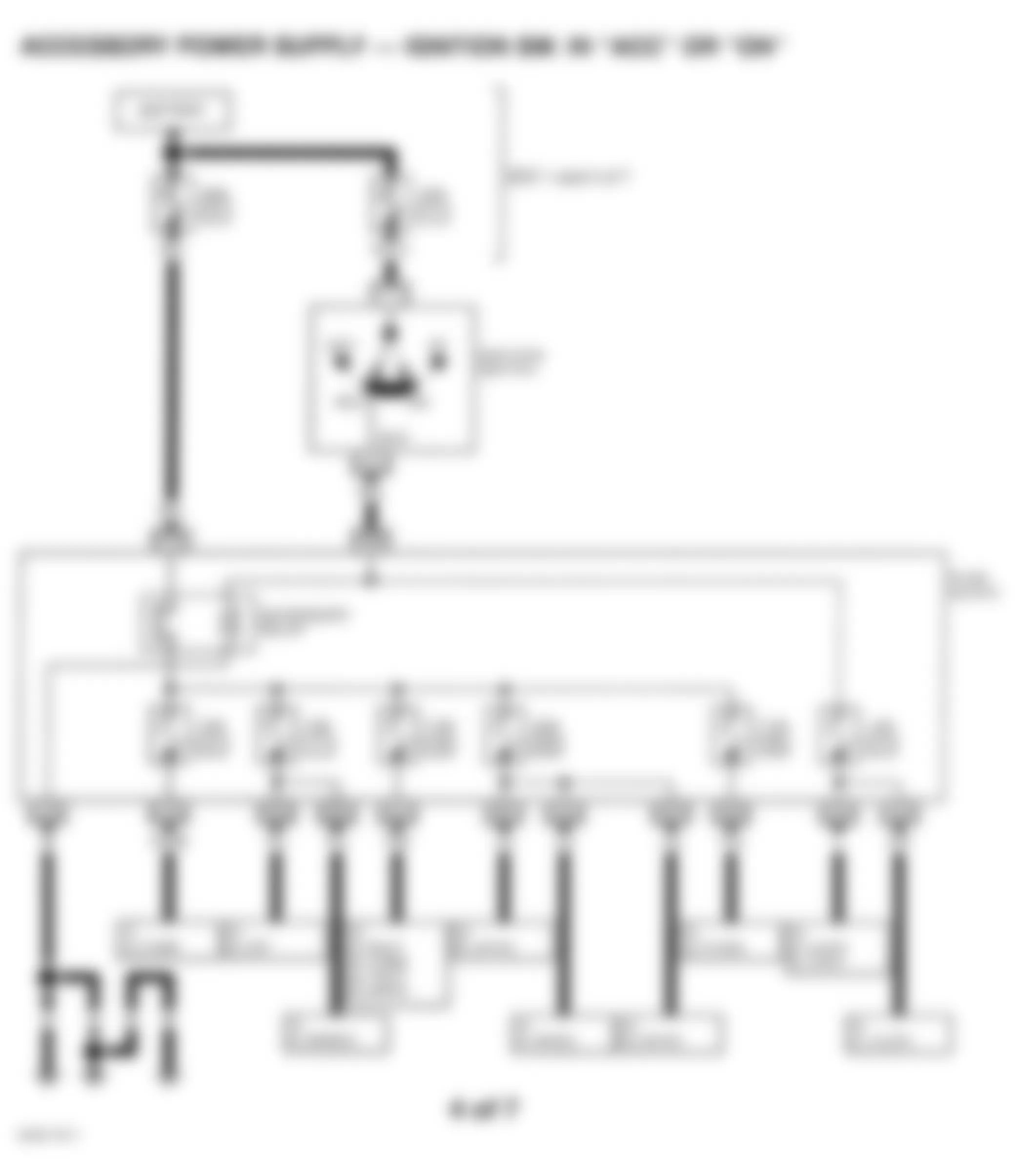 Infiniti I30 t 1998 - Component Locations -  Identifying Circuit Protection Components (4 Of 7)