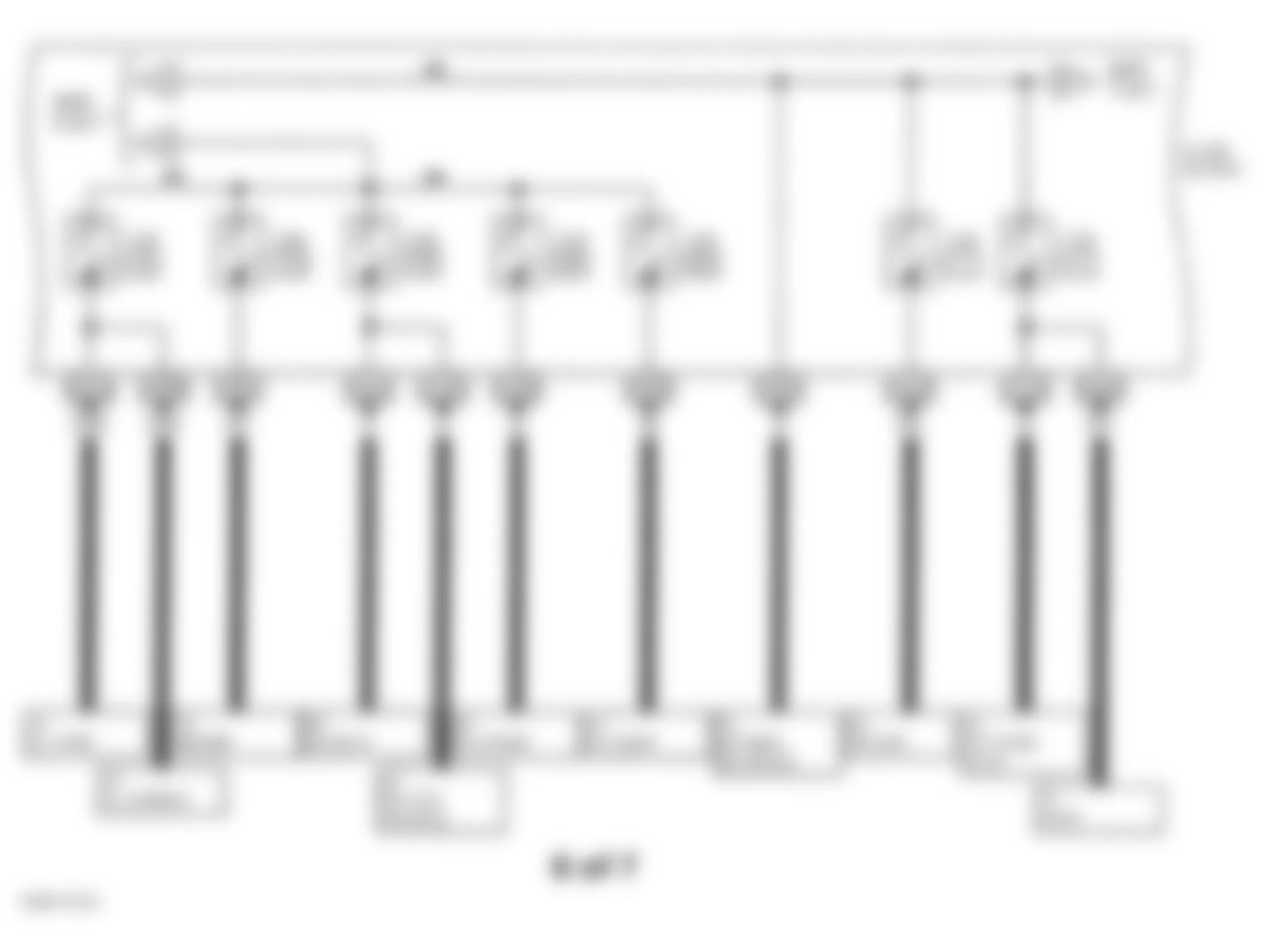 Infiniti I30 t 1998 - Component Locations -  Identifying Circuit Protection Components (6 Of 7)