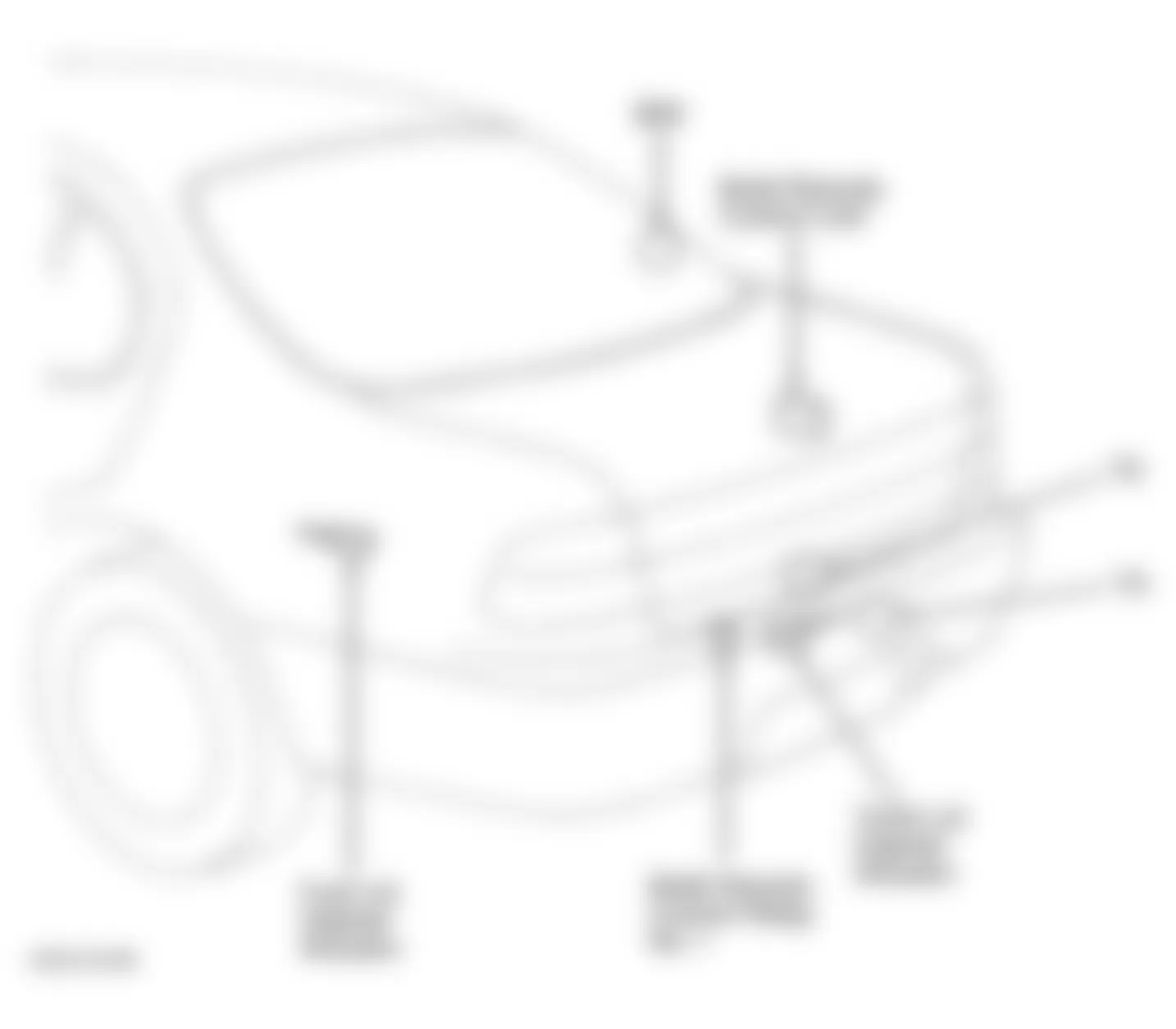 Infiniti I30 t 1998 - Component Locations -  Locating Luggage Compartment Actuators & Relays