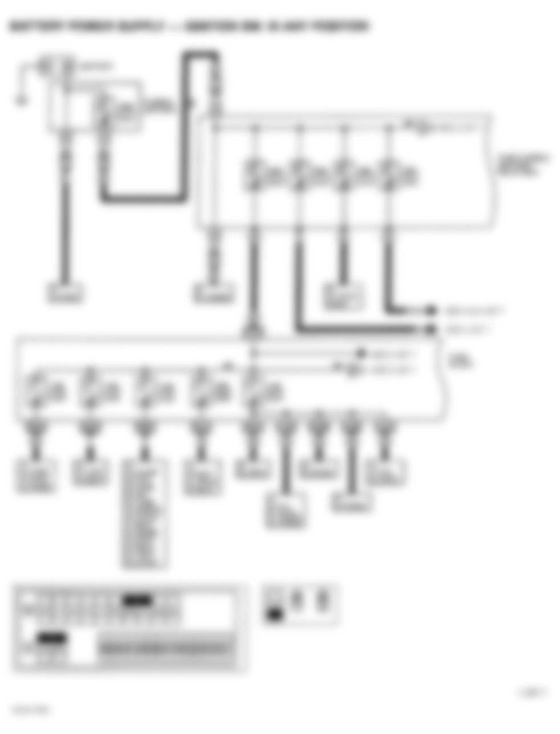 Infiniti Q45 t 1998 - Component Locations -  Identifying Circuit Protection Components (1 Of 7)