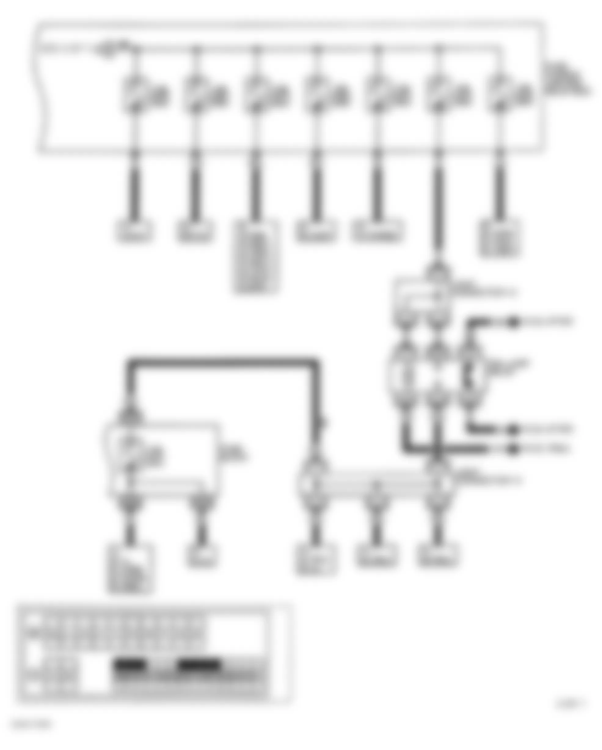 Infiniti Q45 t 1998 - Component Locations -  Identifying Circuit Protection Components (3 Of 7)