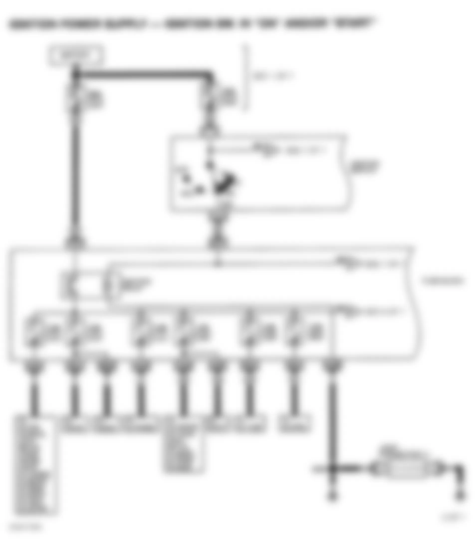 Infiniti Q45 t 1998 - Component Locations -  Identifying Circuit Protection Components (5 Of 7)