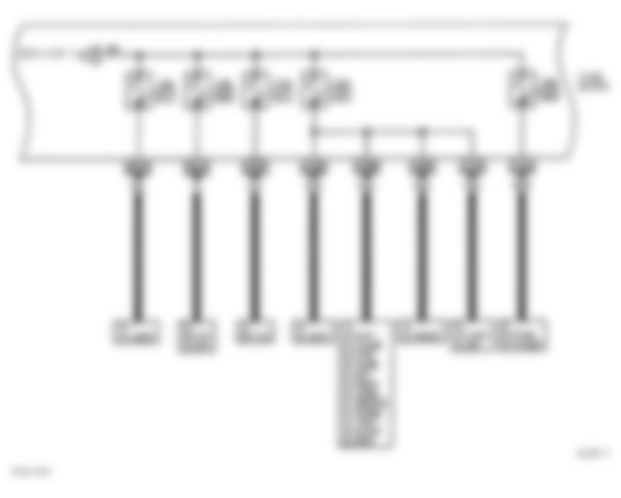 Infiniti Q45 t 1998 - Component Locations -  Identifying Circuit Protection Components (6 Of 7)