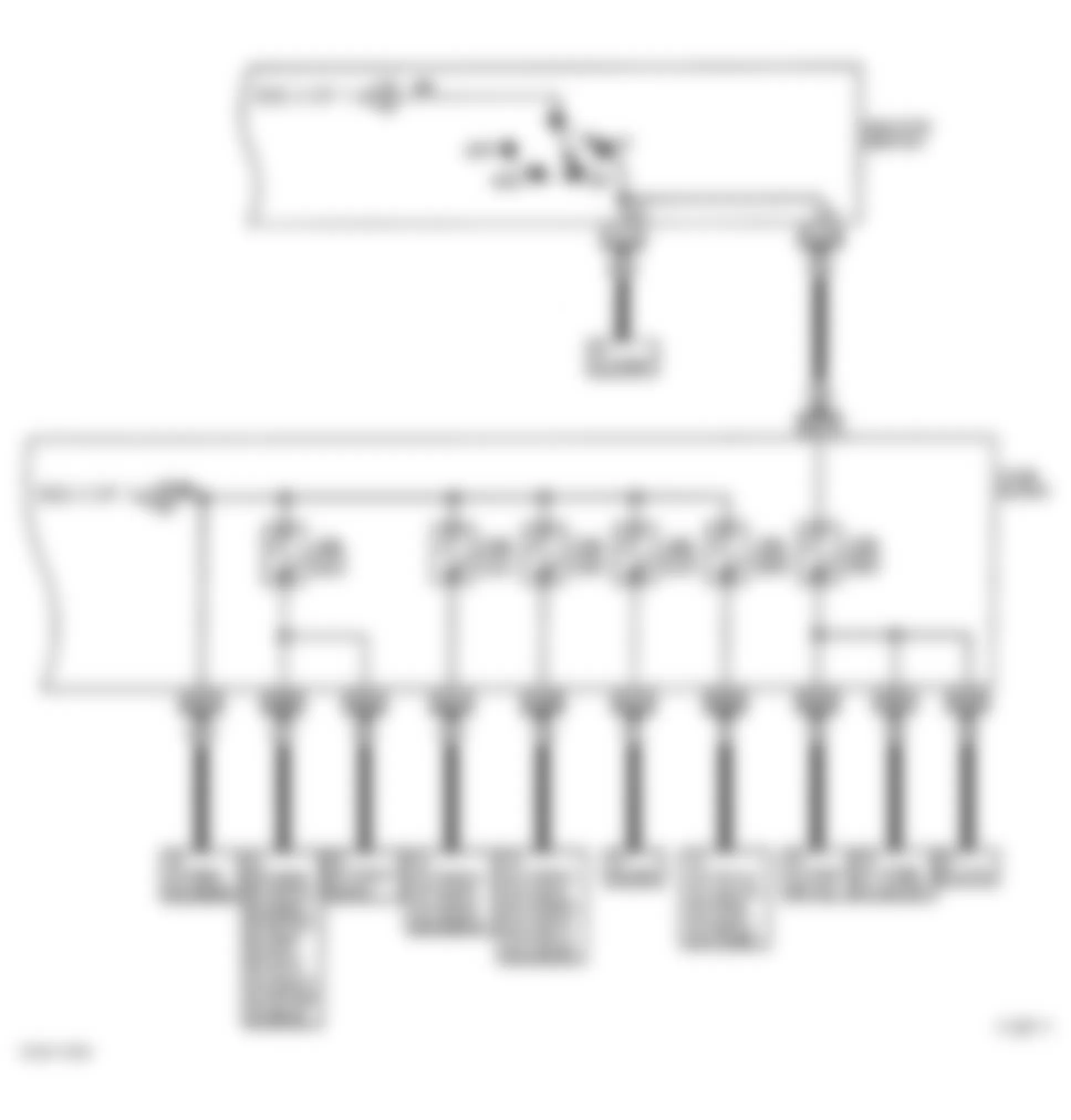 Infiniti Q45 t 1998 - Component Locations -  Identifying Circuit Protection Components (7 Of 7)