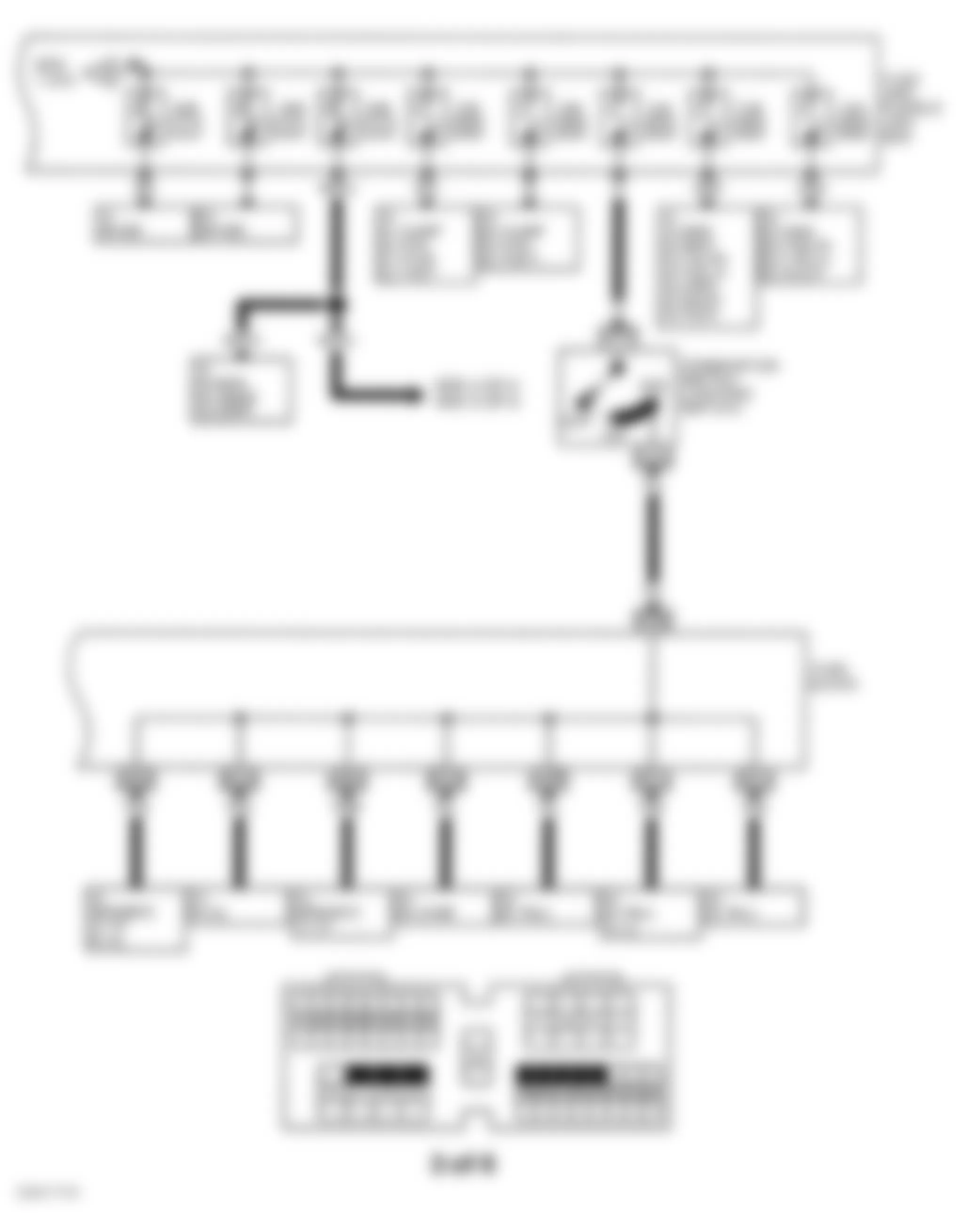 Infiniti QX4 1998 - Component Locations -  Identifying Circuit Protection Components (3 Of 6)