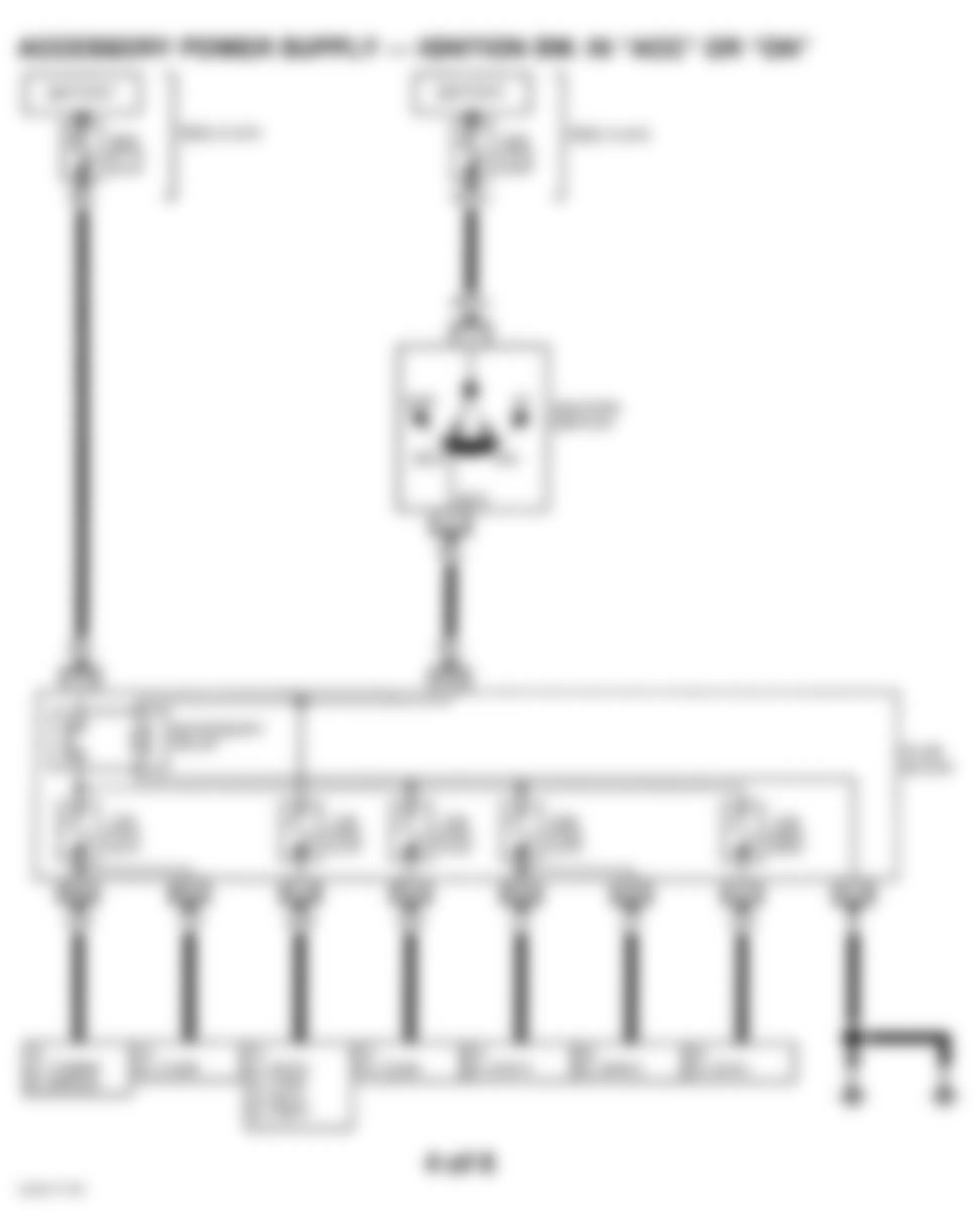 Infiniti QX4 1998 - Component Locations -  Identifying Circuit Protection Components (4 Of 6)