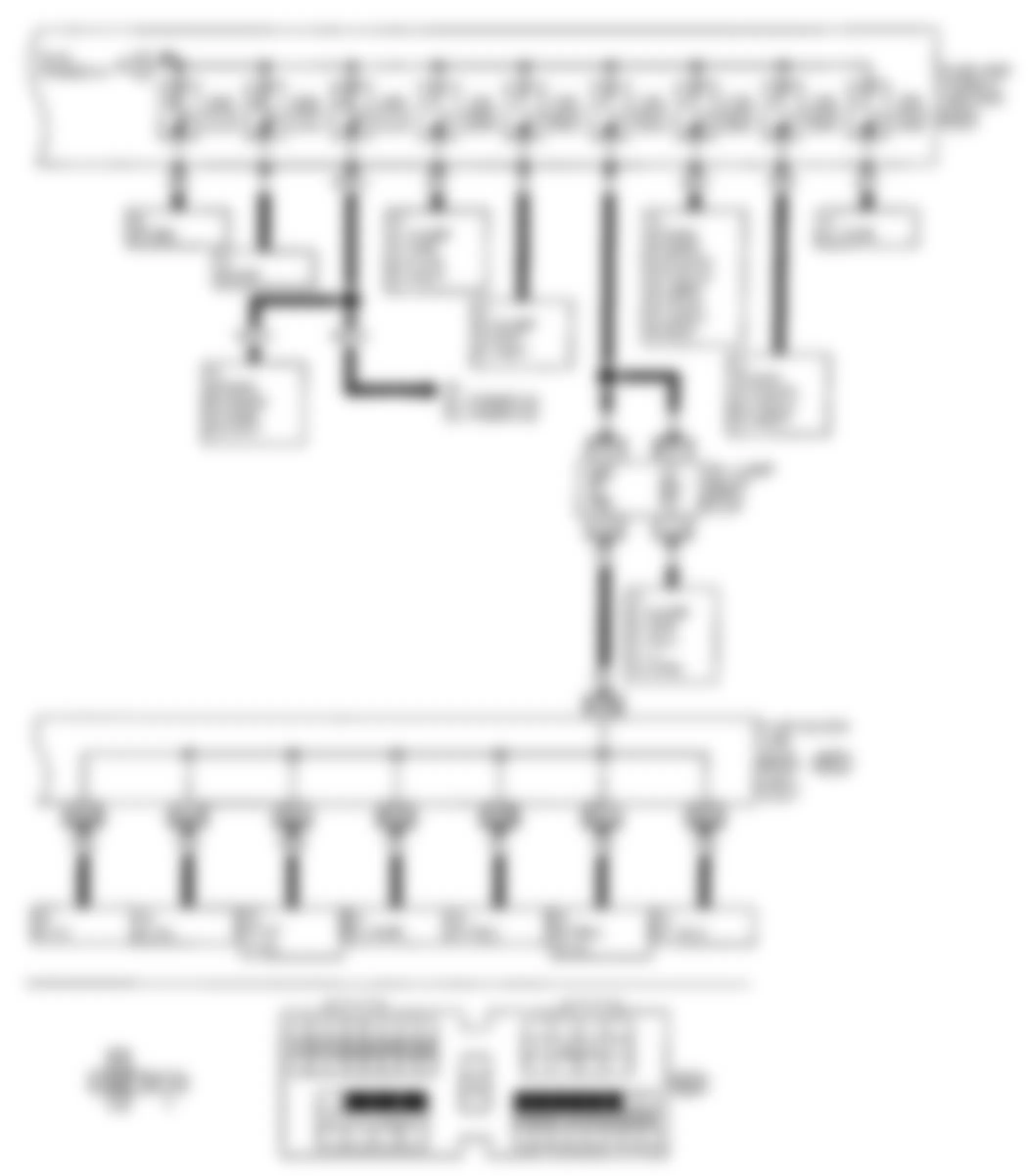 Infiniti QX4 1999 - Component Locations -  Identifying Circuit Protection Components (3 Of 6)