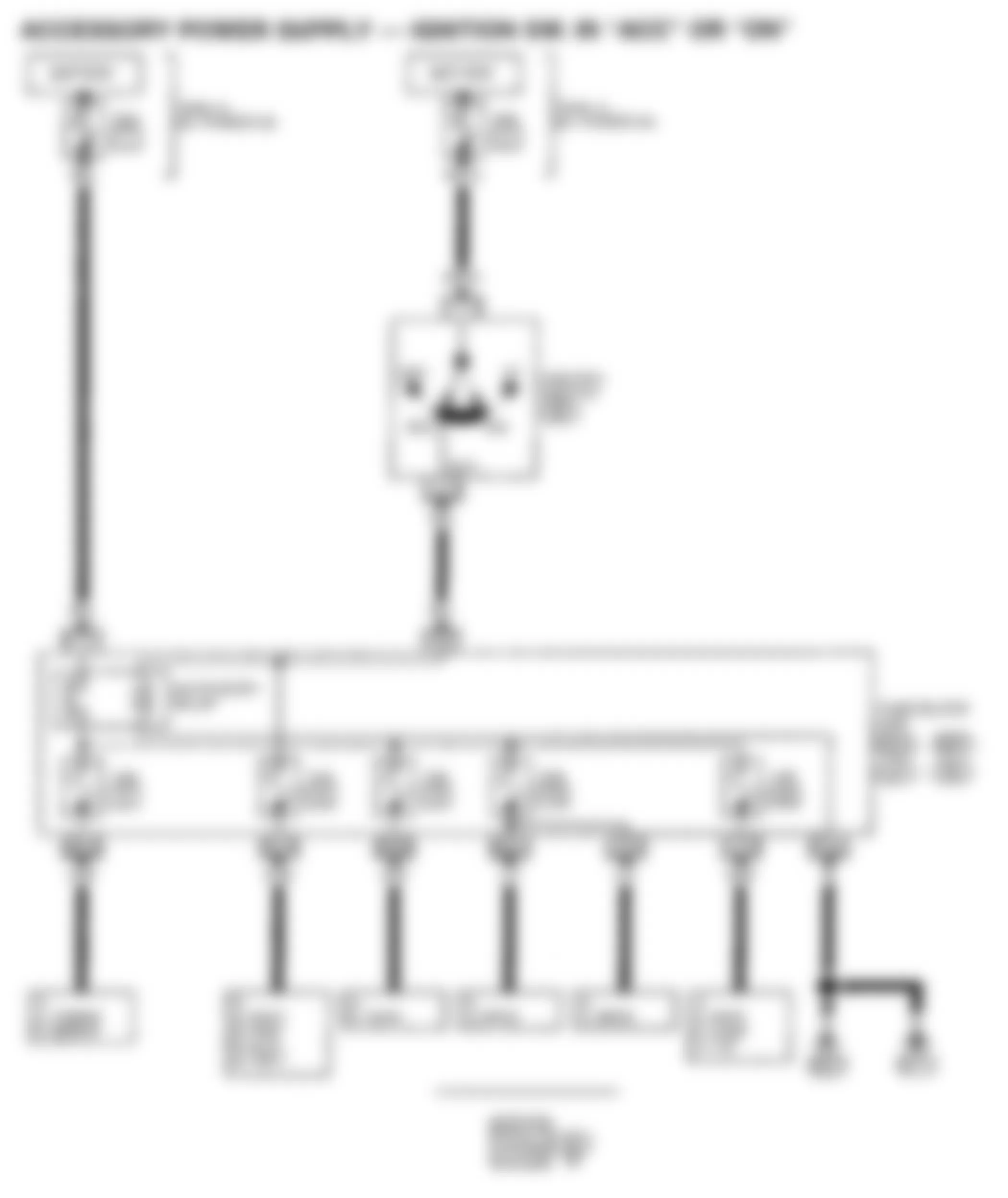 Infiniti QX4 1999 - Component Locations -  Identifying Circuit Protection Components (4 Of 6)