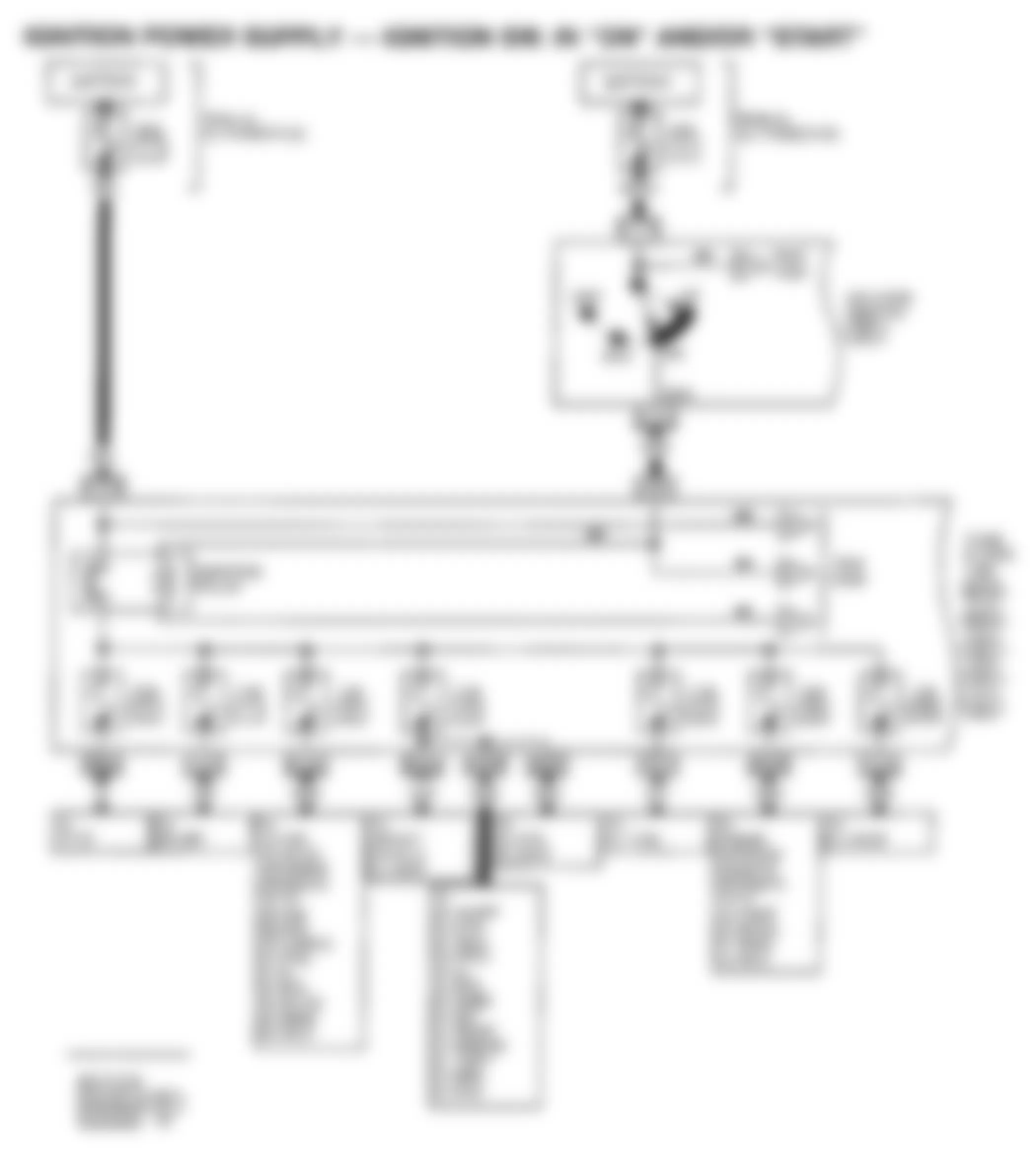 Infiniti QX4 1999 - Component Locations -  Identifying Circuit Protection Components (5 Of 6)