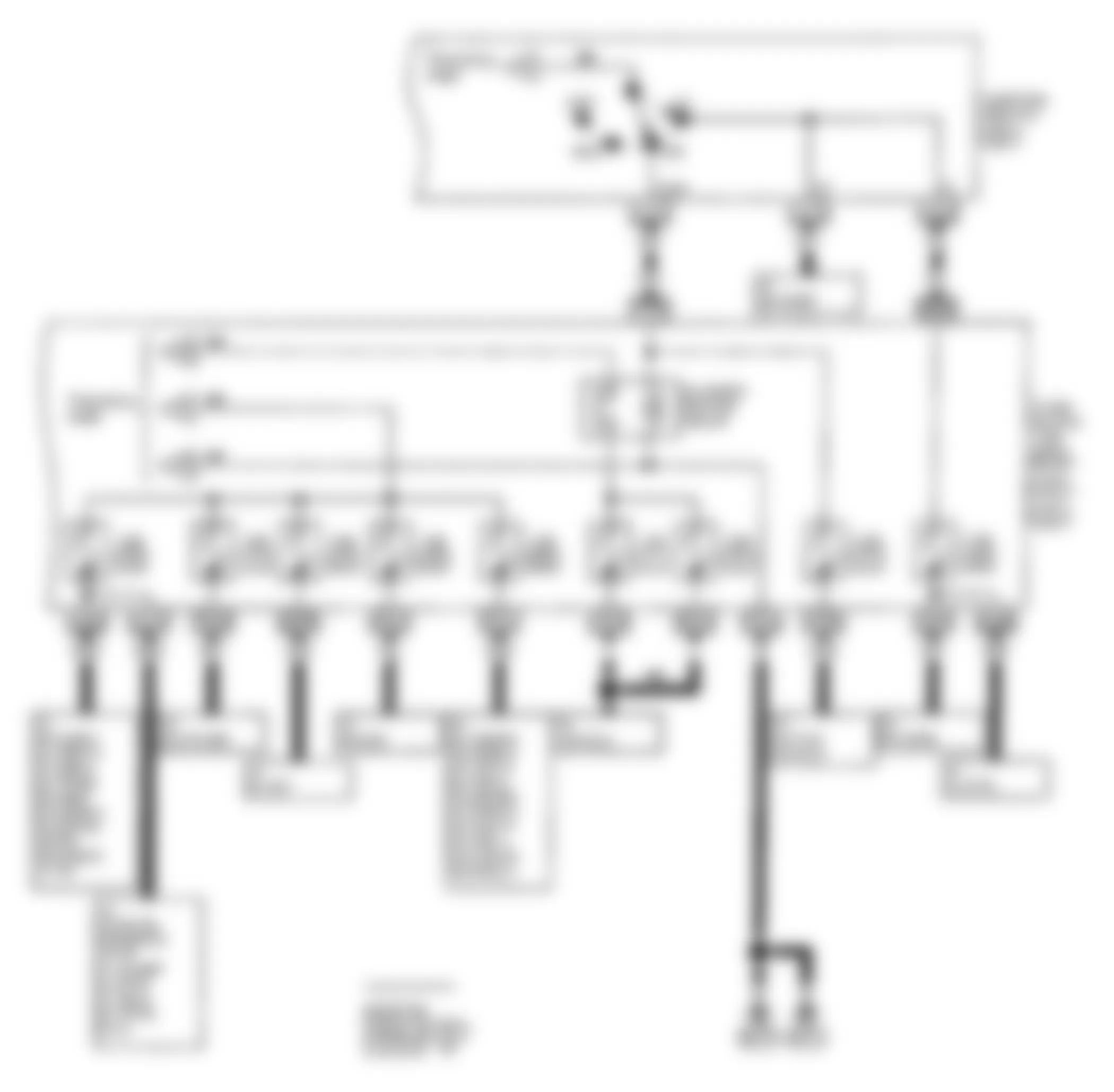 Infiniti QX4 1999 - Component Locations -  Identifying Circuit Protection Components (6 Of 6)