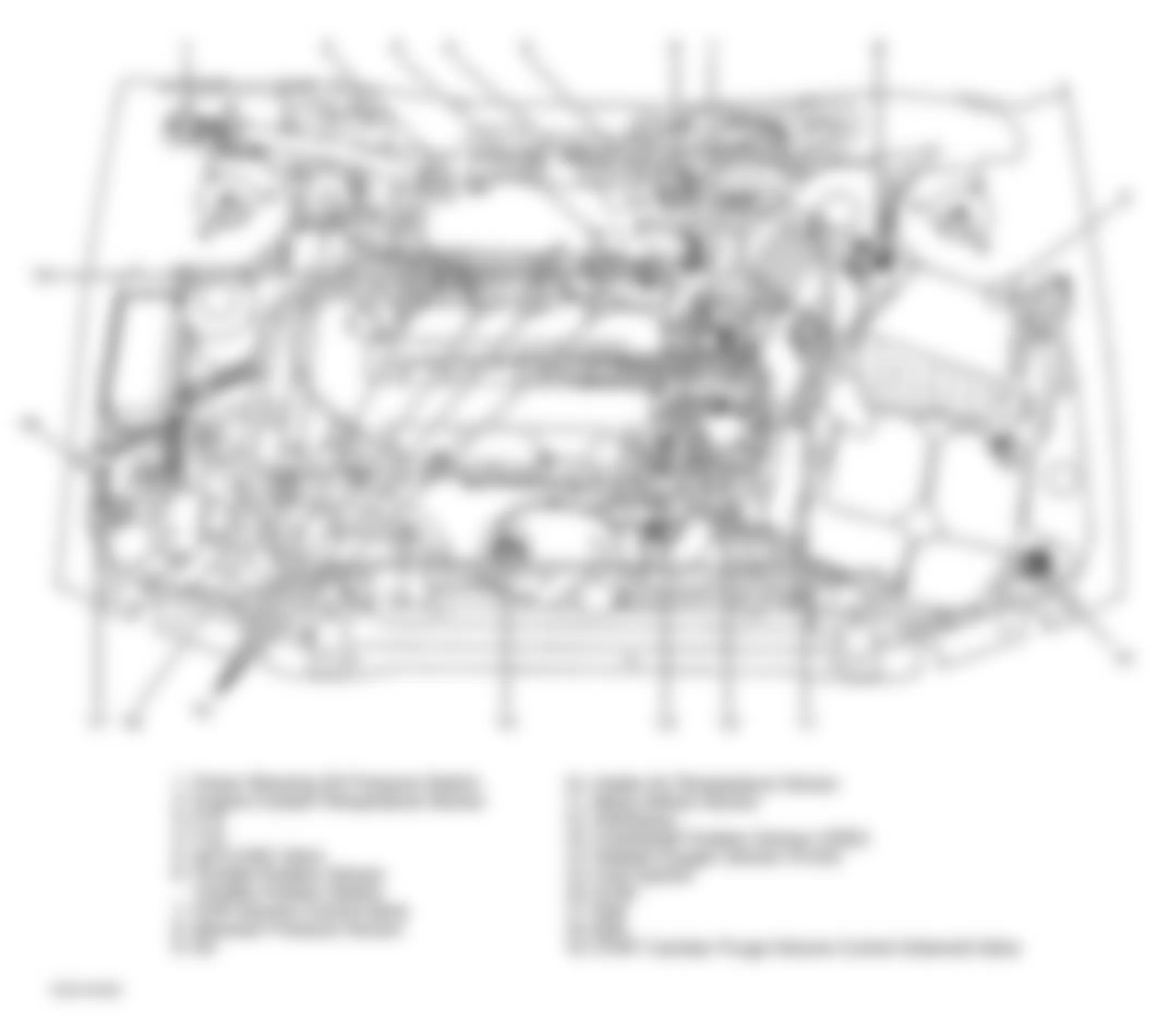 Infiniti G20 2000 - Component Locations -  Engine Compartment