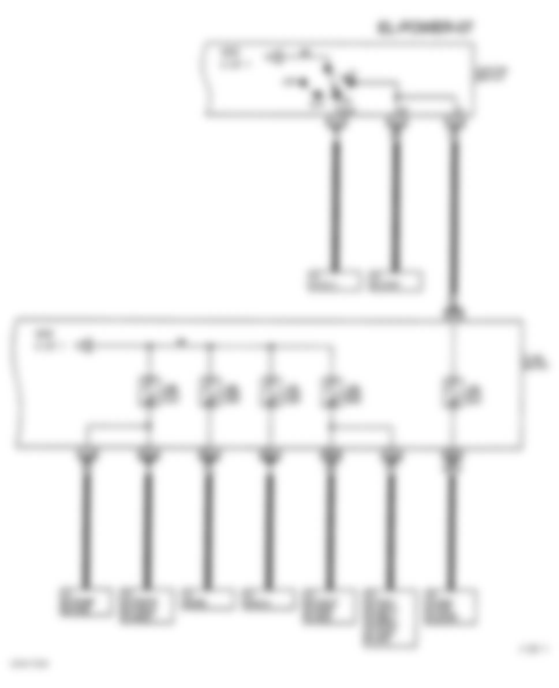 Infiniti I30 2000 - Component Locations -  Identifying Circuit Protection Components (7 Of 7)