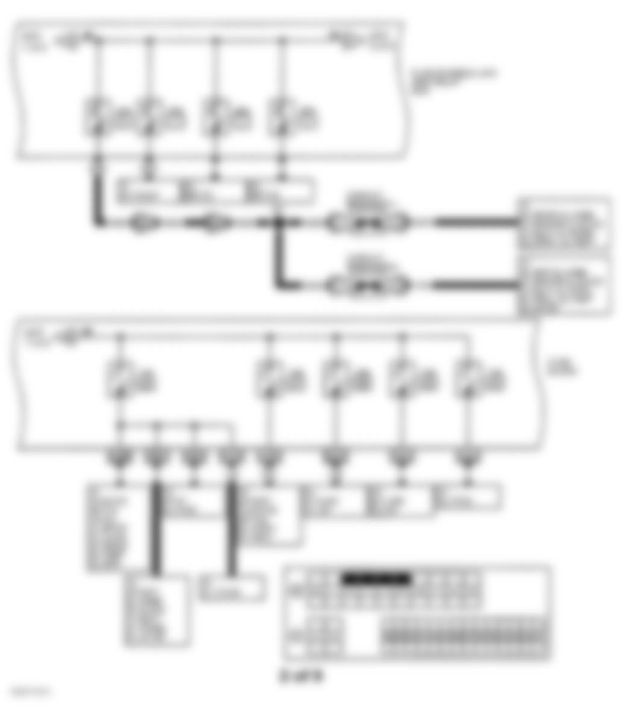 Infiniti Q45 2000 - Component Locations -  Identifying Circuit Protection Components (2 Of 9)