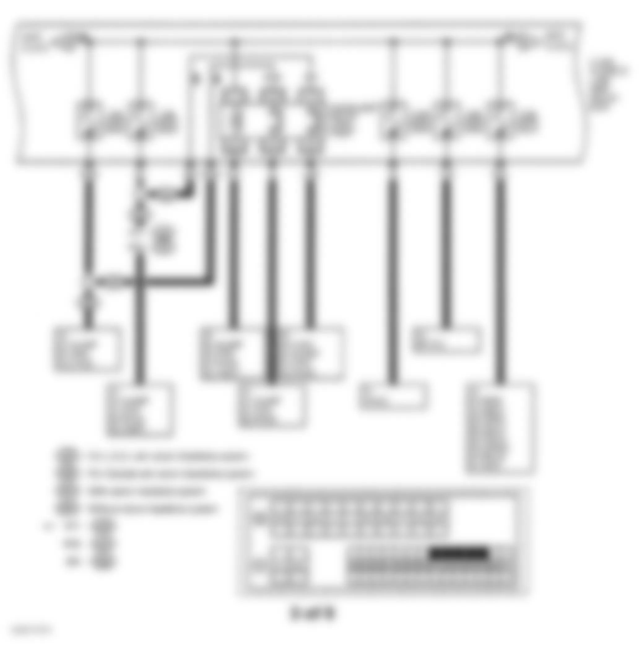Infiniti Q45 2000 - Component Locations -  Identifying Circuit Protection Components (3 Of 9)