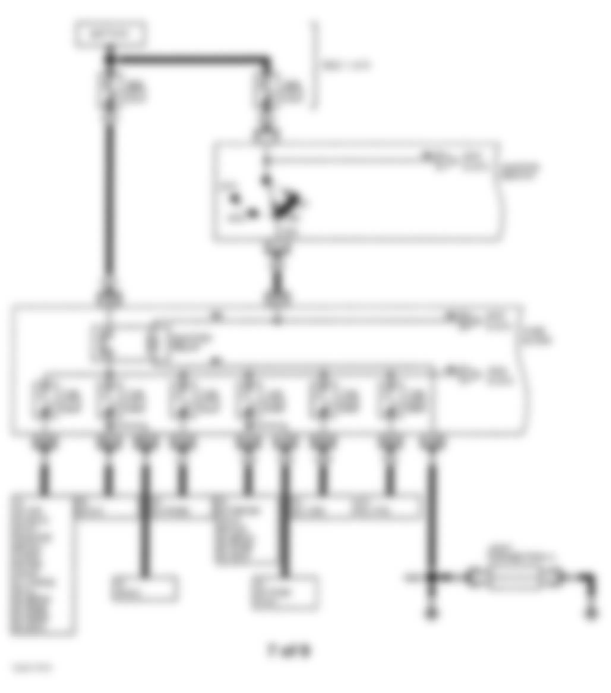 Infiniti Q45 2000 - Component Locations -  Identifying Circuit Protection Components (7 Of 9)