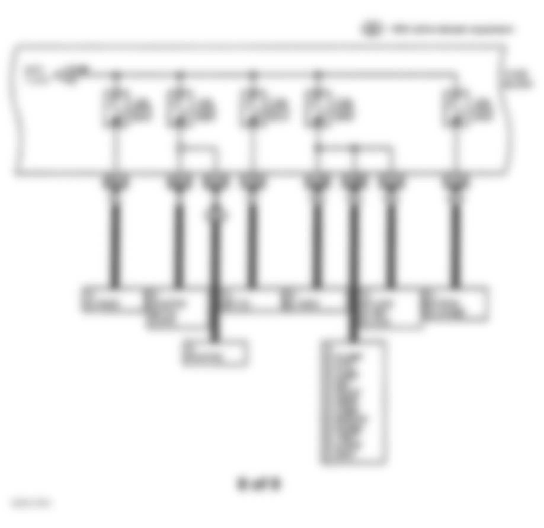 Infiniti Q45 2000 - Component Locations -  Identifying Circuit Protection Components (8 Of 9)