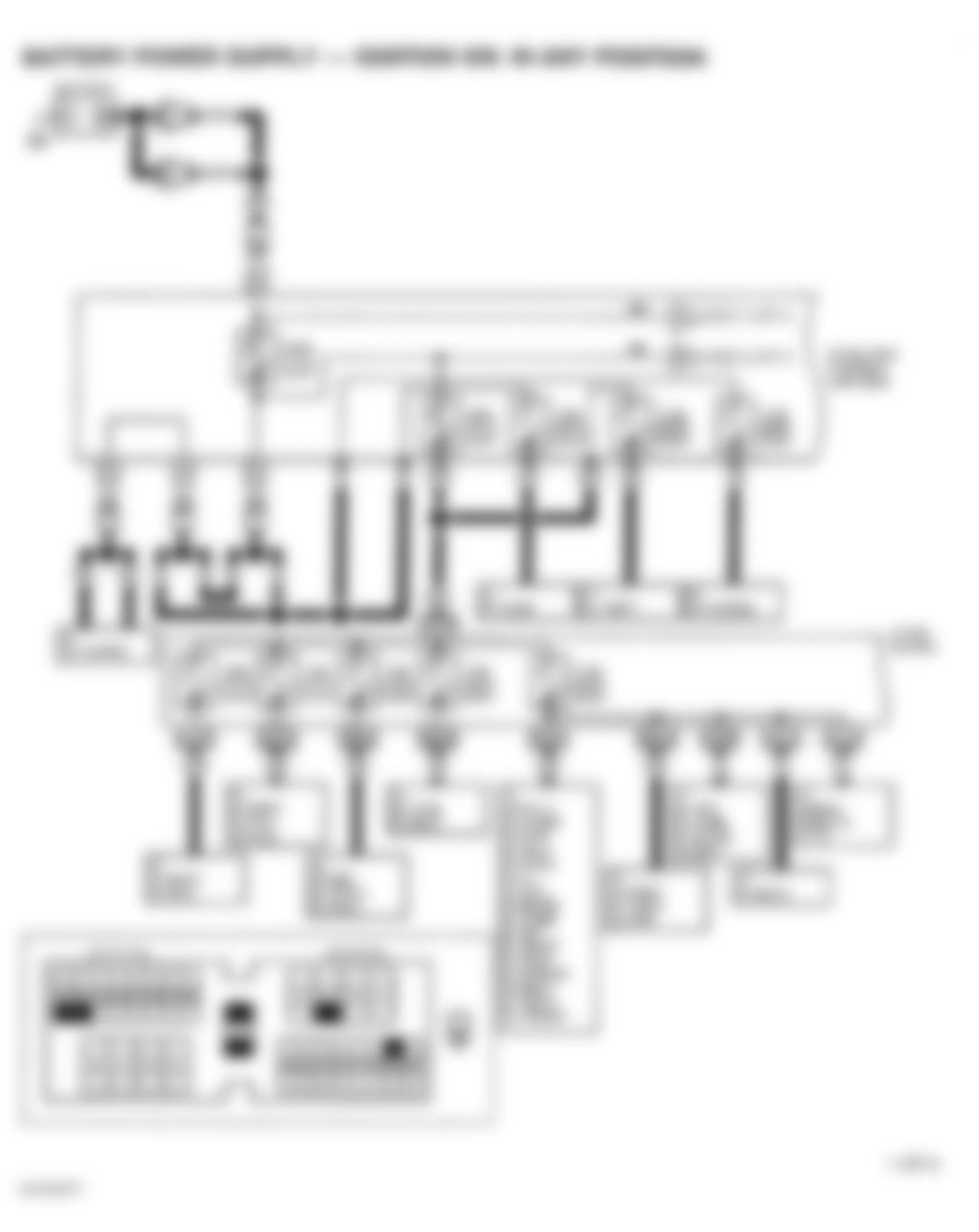 Infiniti QX4 2000 - Component Locations -  Identifying Circuit Protection Components (1 Of 6)