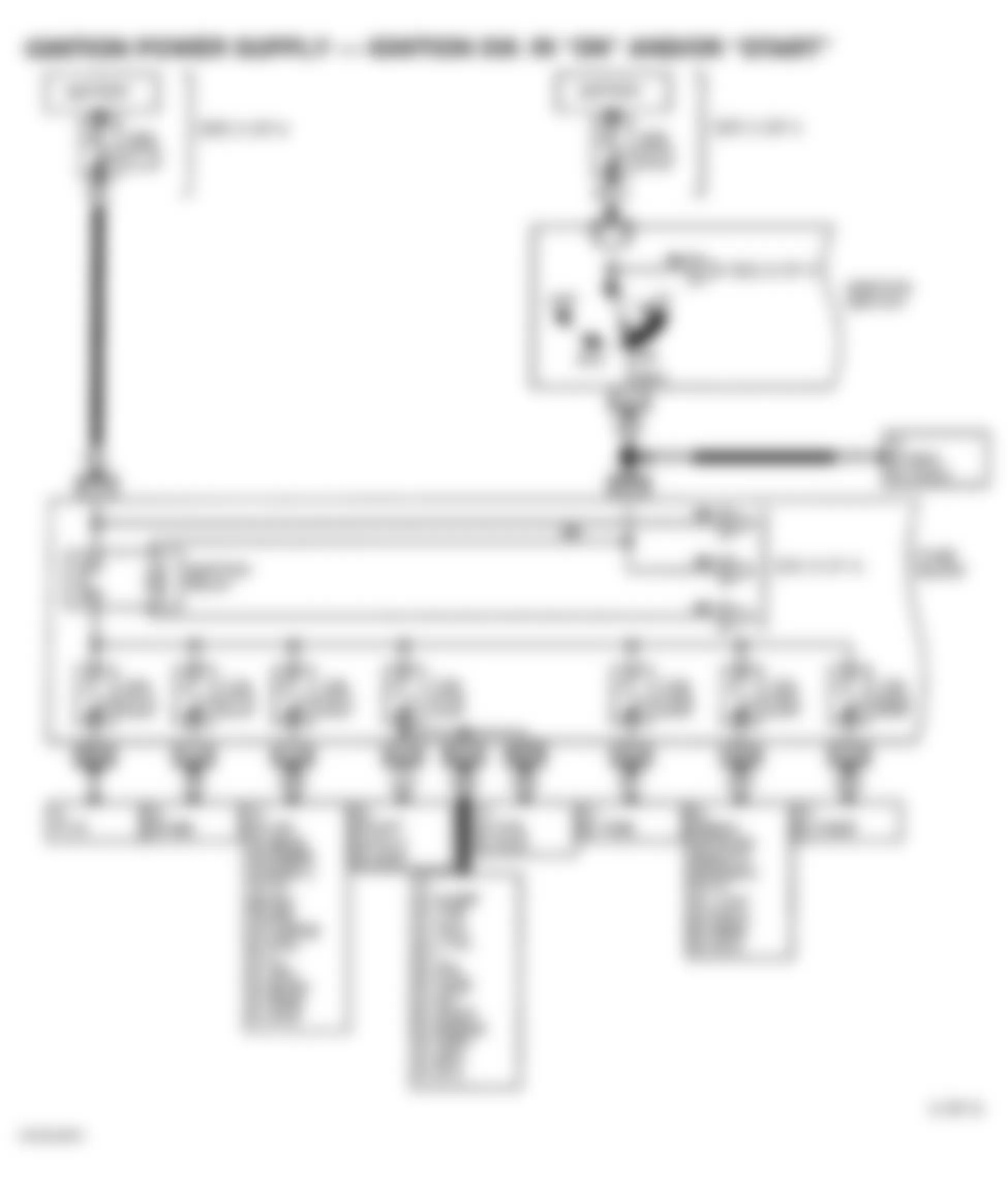 Infiniti QX4 2000 - Component Locations -  Identifying Circuit Protection Components (5 Of 6)