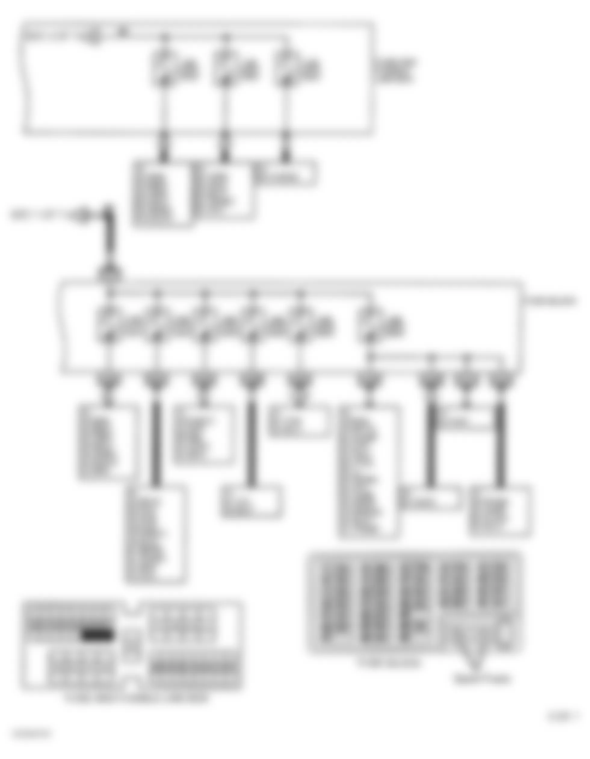 Infiniti G20 2001 - Component Locations -  Identifying Circuit Protection Components (3 Of 7)