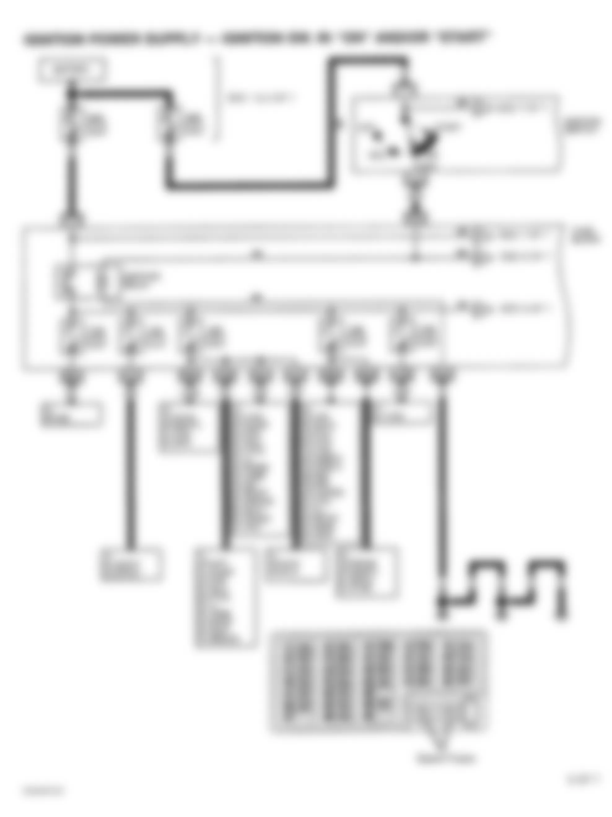 Infiniti G20 2001 - Component Locations -  Identifying Circuit Protection Components (5 Of 7)