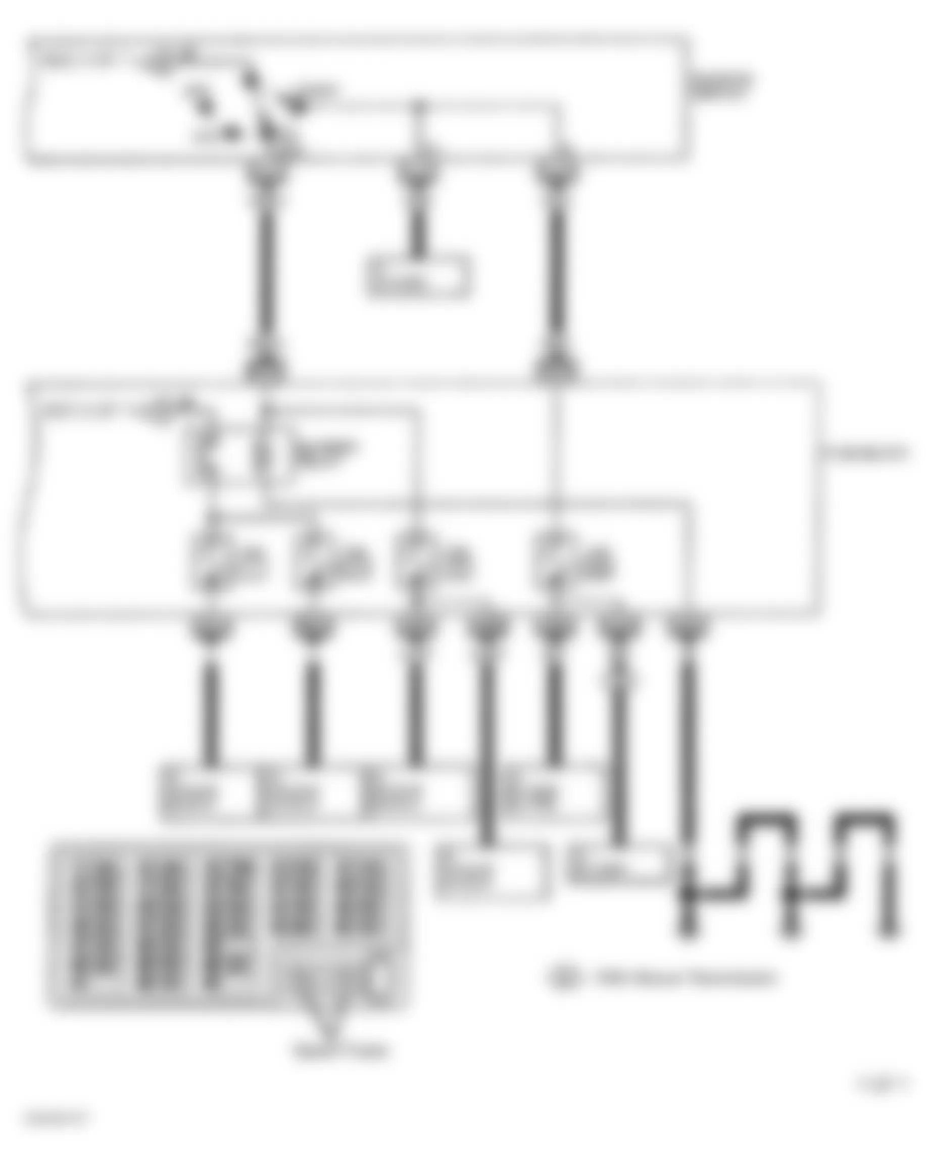 Infiniti G20 2001 - Component Locations -  Identifying Circuit Protection Components (7 Of 7)