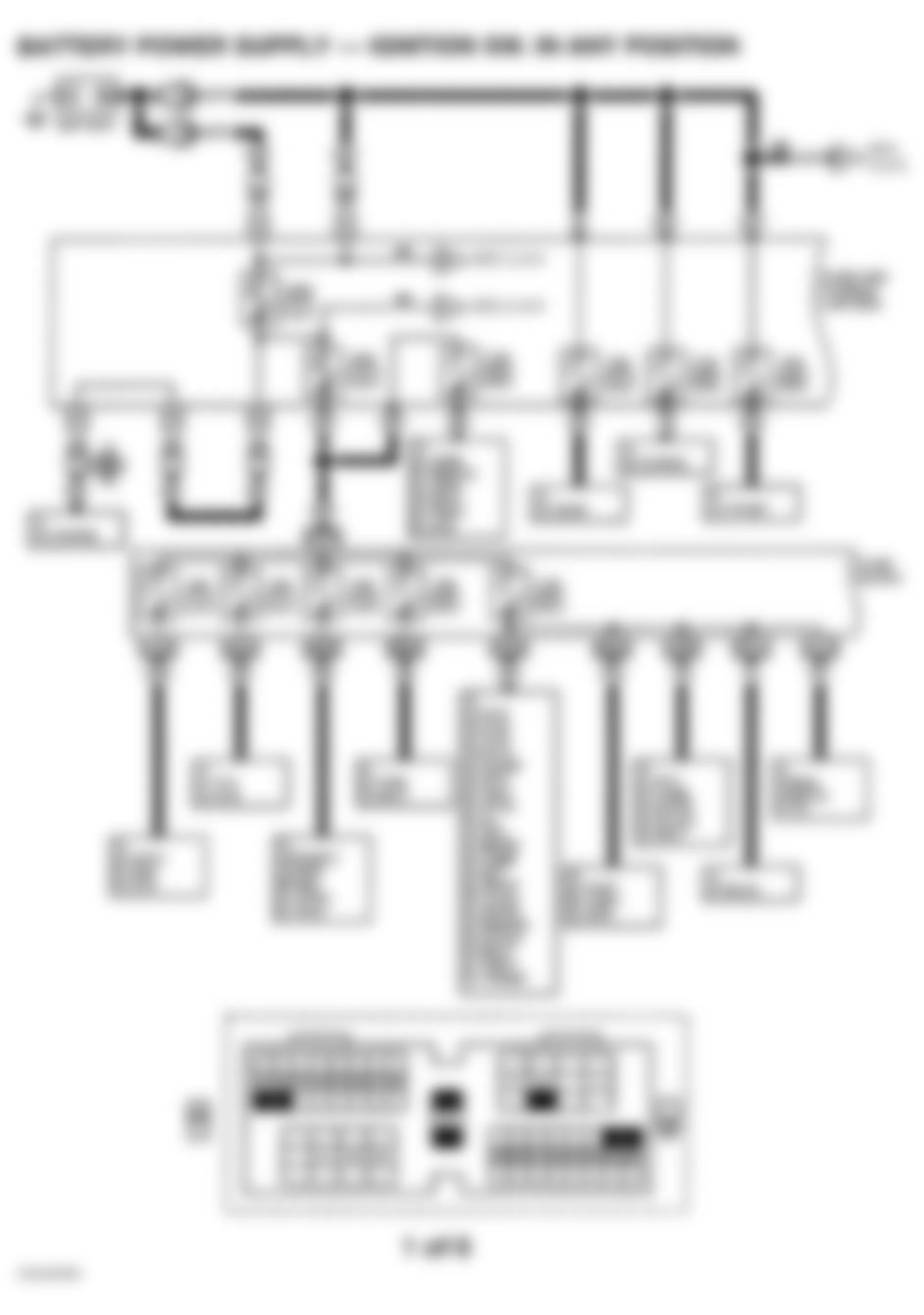 Infiniti QX4 2001 - Component Locations -  Identifying Circuit Protection Components (1 Of 6)