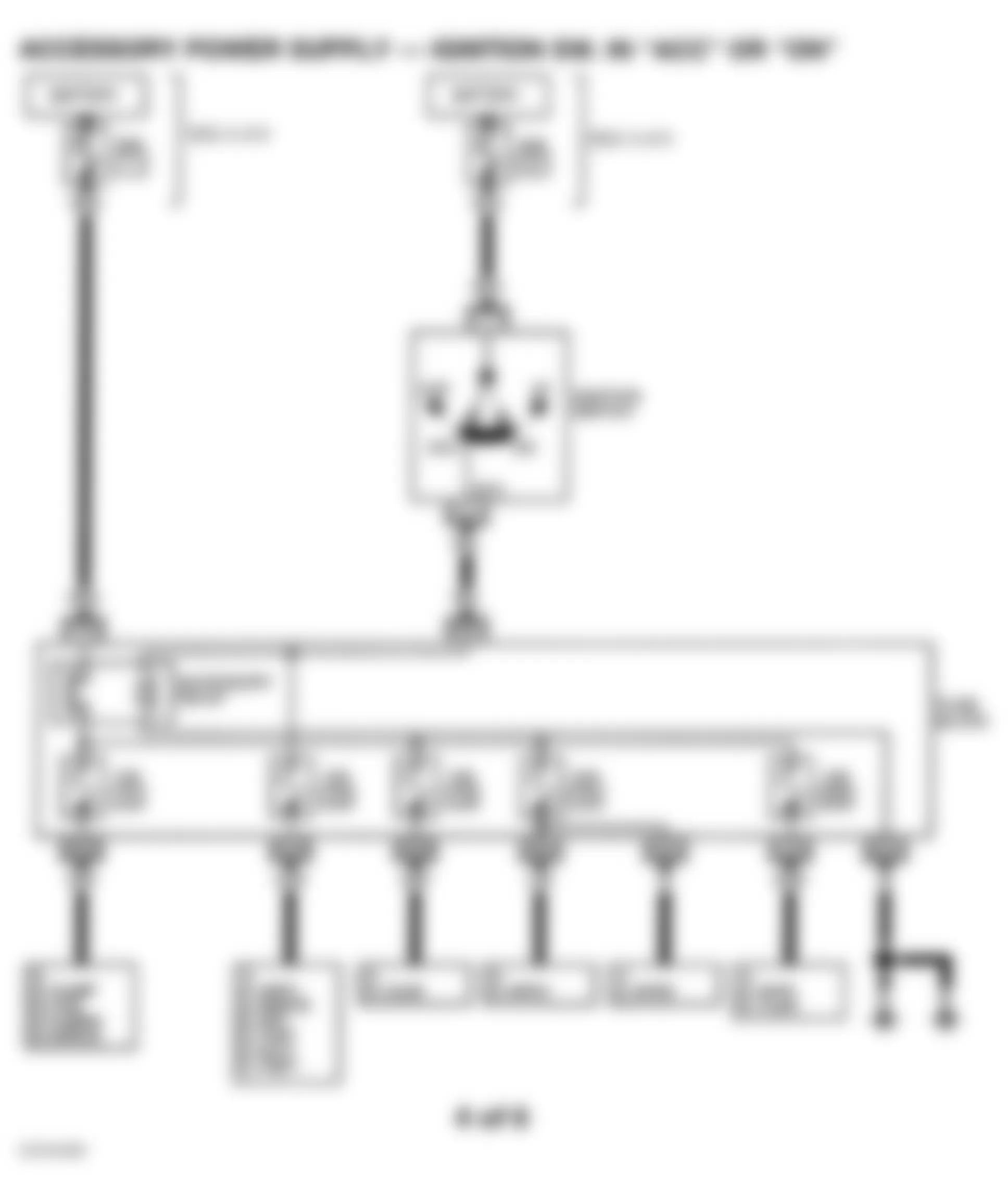 Infiniti QX4 2001 - Component Locations -  Identifying Circuit Protection Components (4 Of 6)