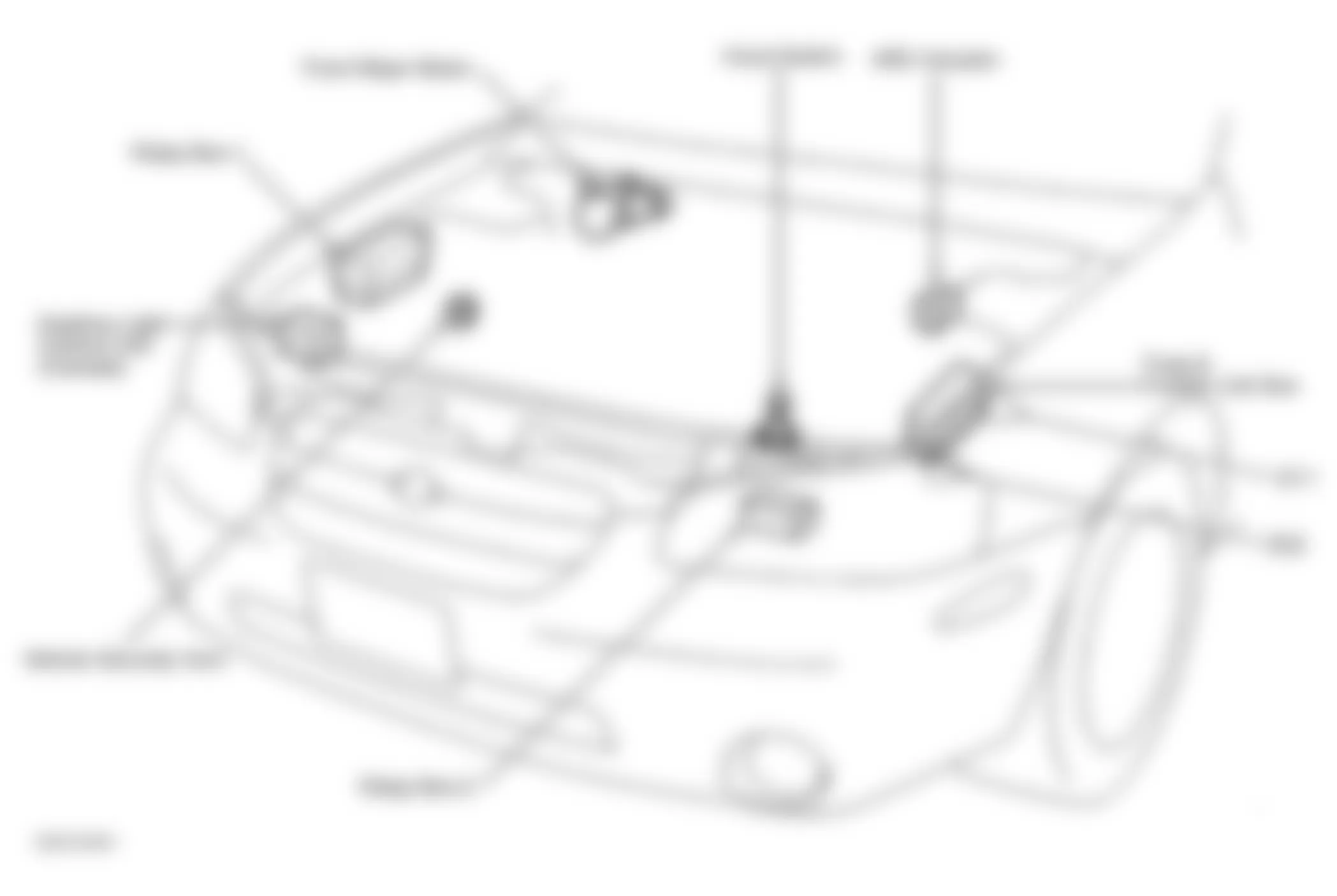 Infiniti I35 2002 - Component Locations -  Locating Engine Compartment Fuse And Fusible Link Box & Relay Boxes