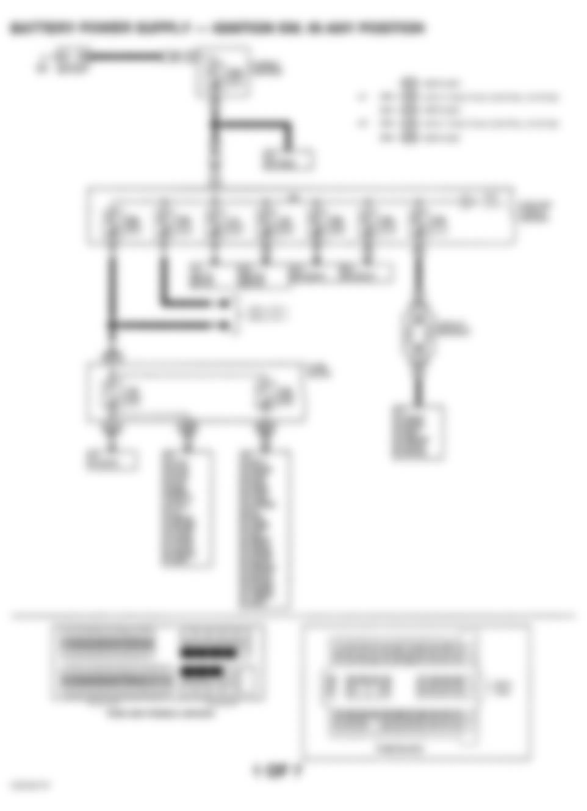 Infiniti I35 2002 - Component Locations -  Identifying Circuit Protection Components (1 Of 7)
