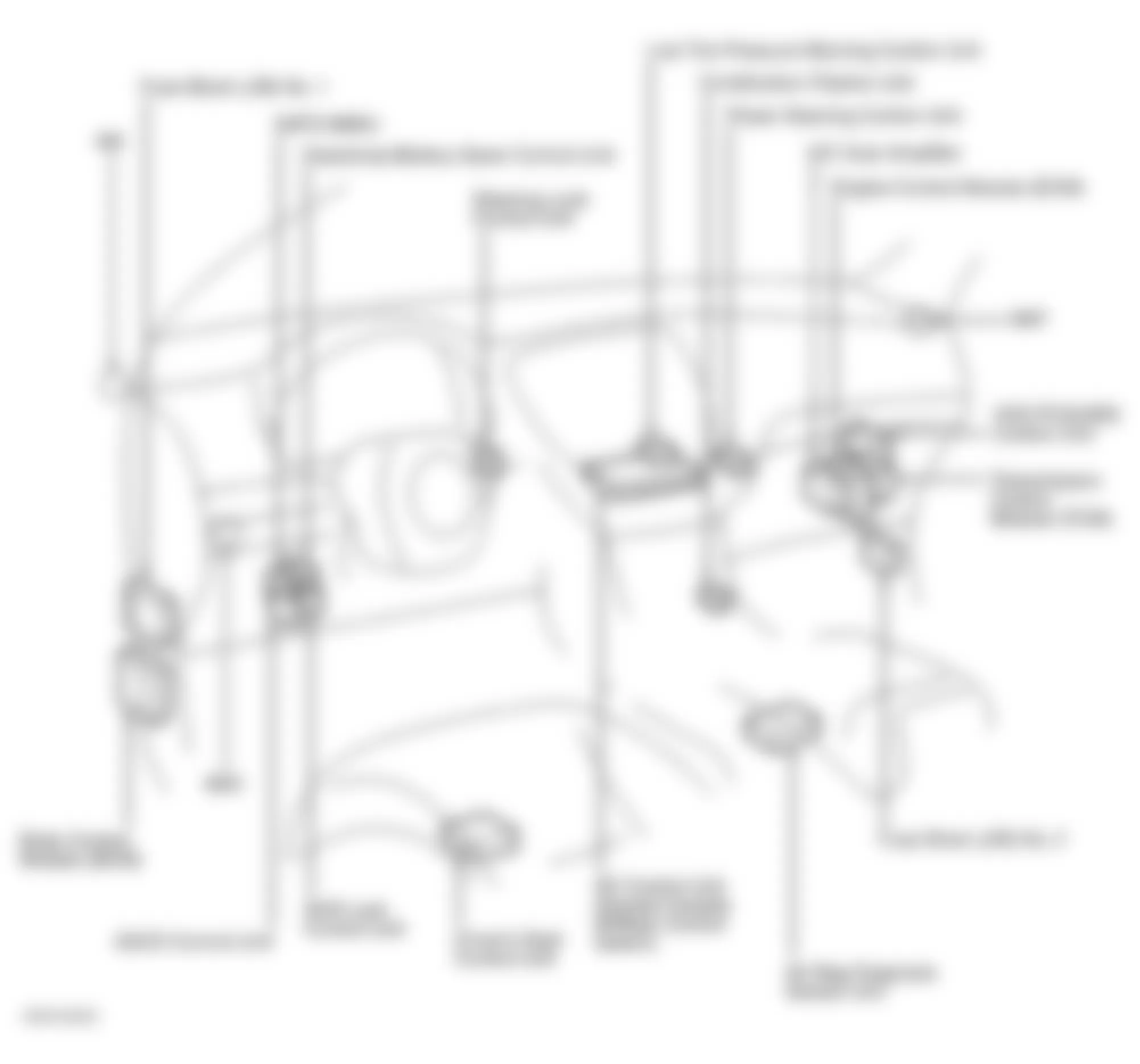 Infiniti Q45 2002 - Component Locations -  Dash