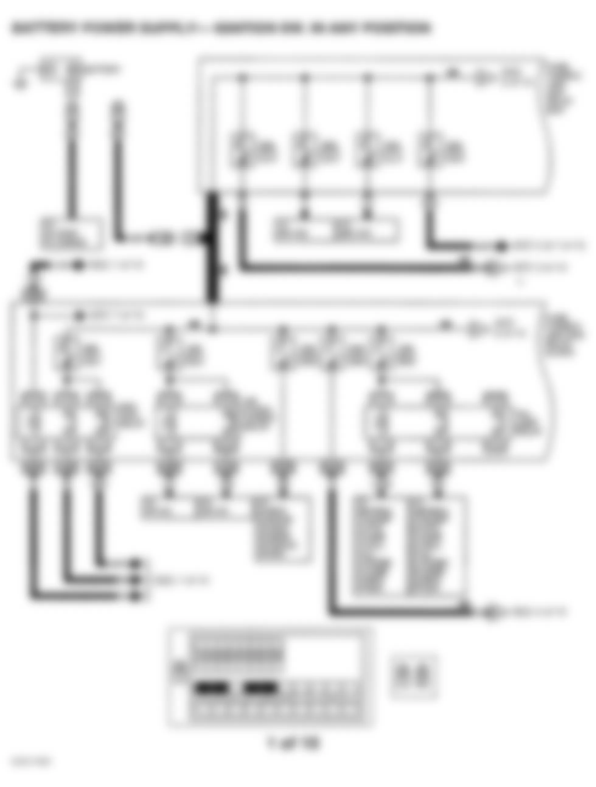 Infiniti Q45 2002 - Component Locations -  Identifying Circuit Protection Components (1 Of 10)