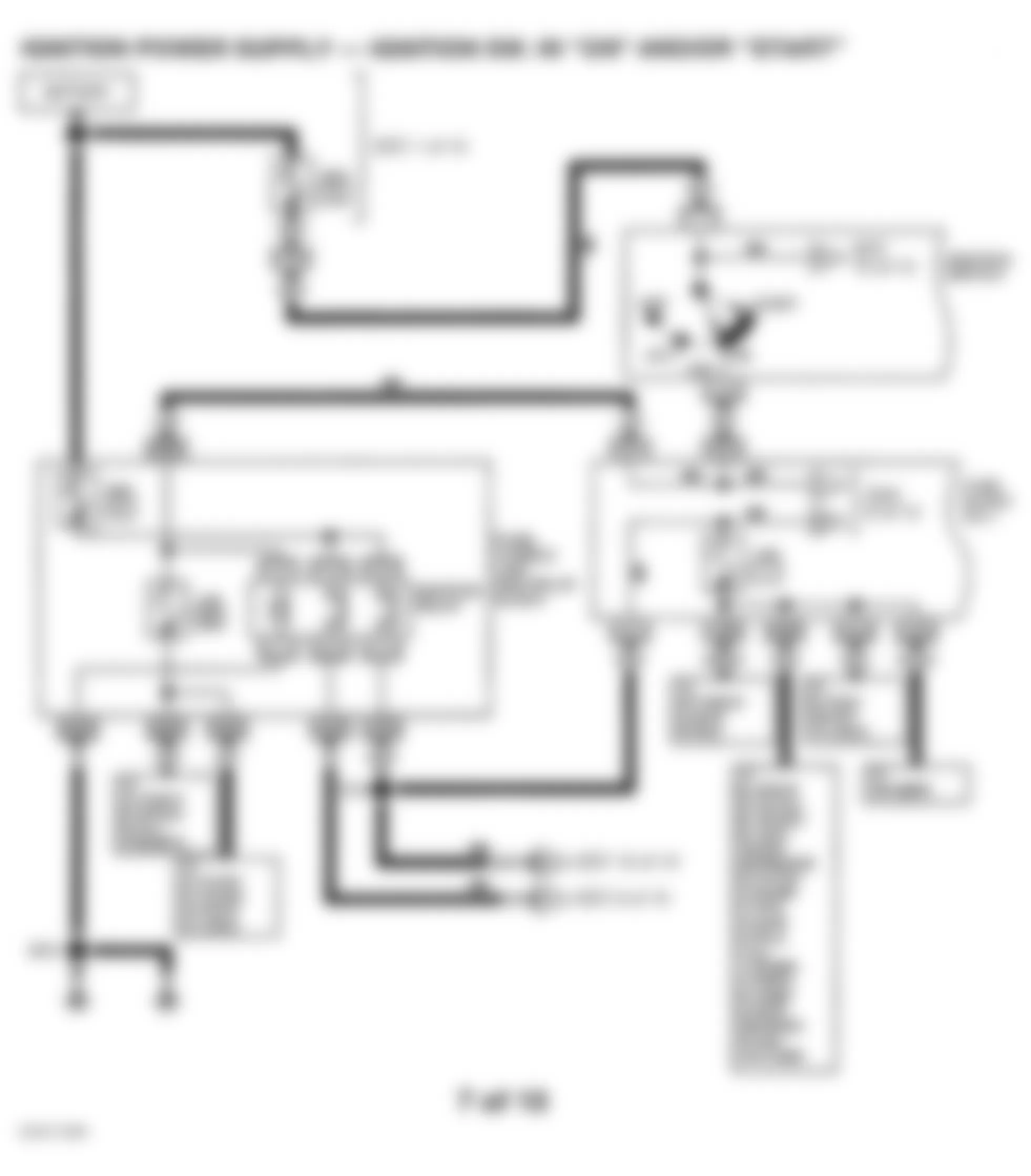 Infiniti Q45 2002 - Component Locations -  Identifying Circuit Protection Components (7 Of 10)