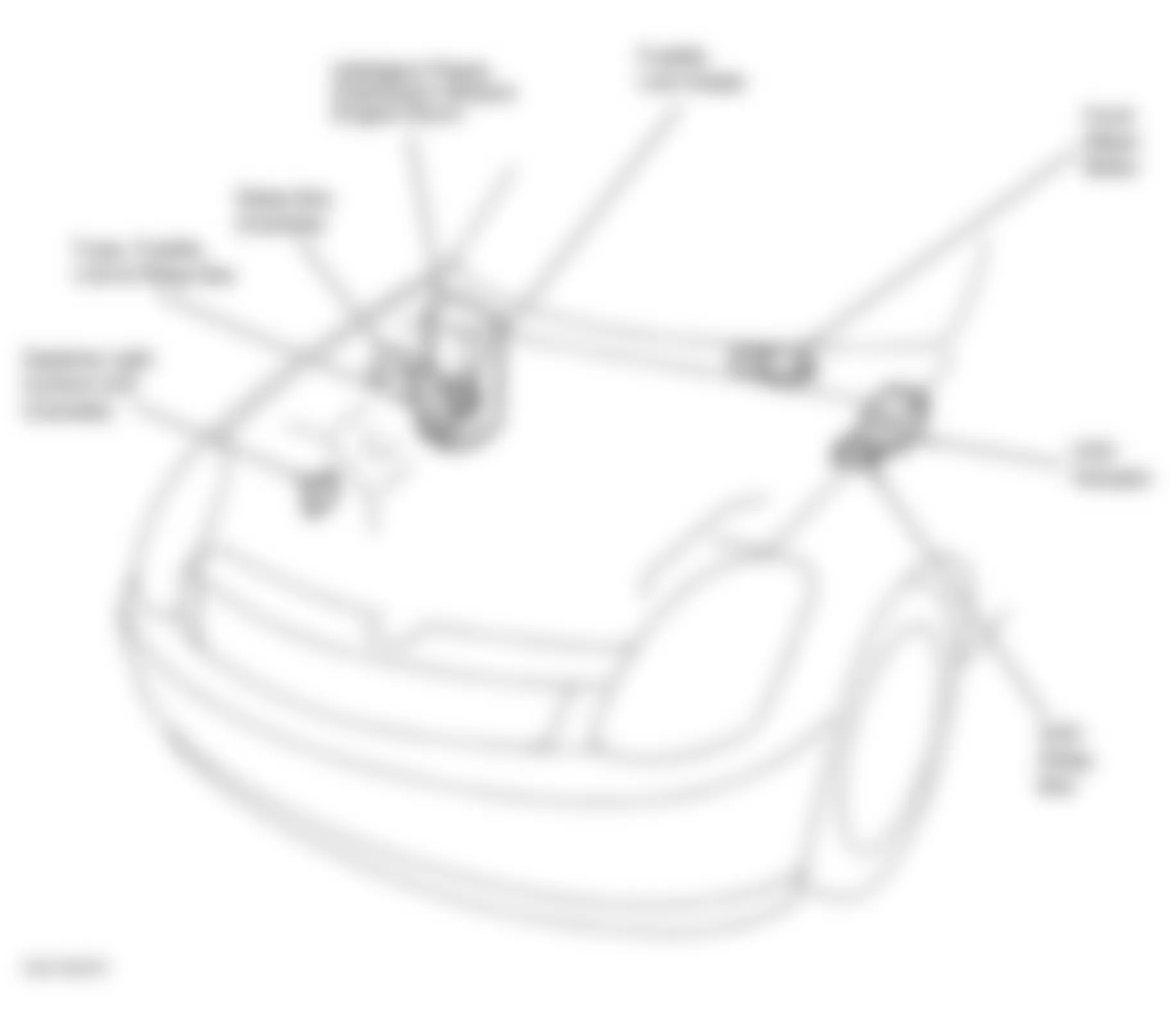 Infiniti G35 2003 - Component Locations -  Engine Compartment